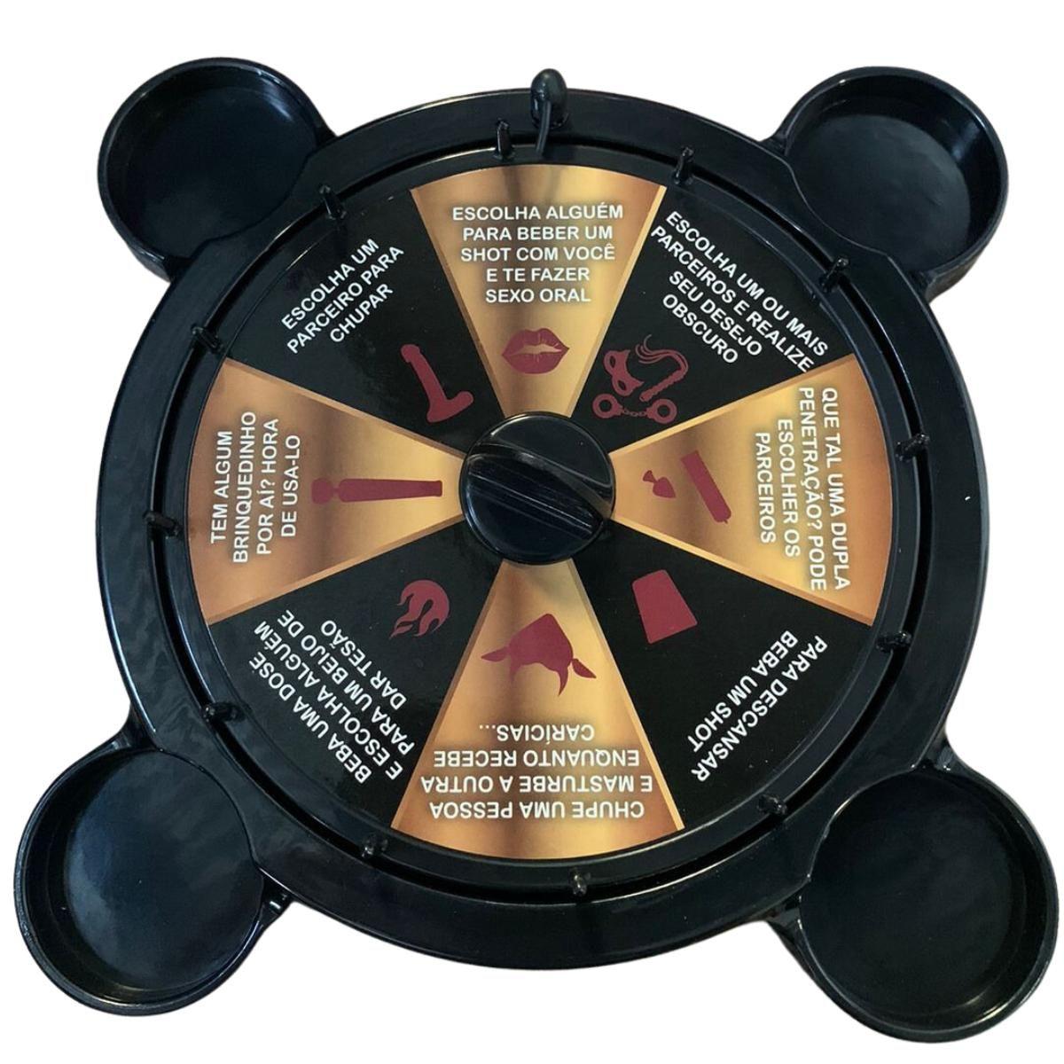 Jogo adulto casal namorados roleta da sedução shot hetero - Unika Games -  Bar e Acessórios - Magazine Luiza