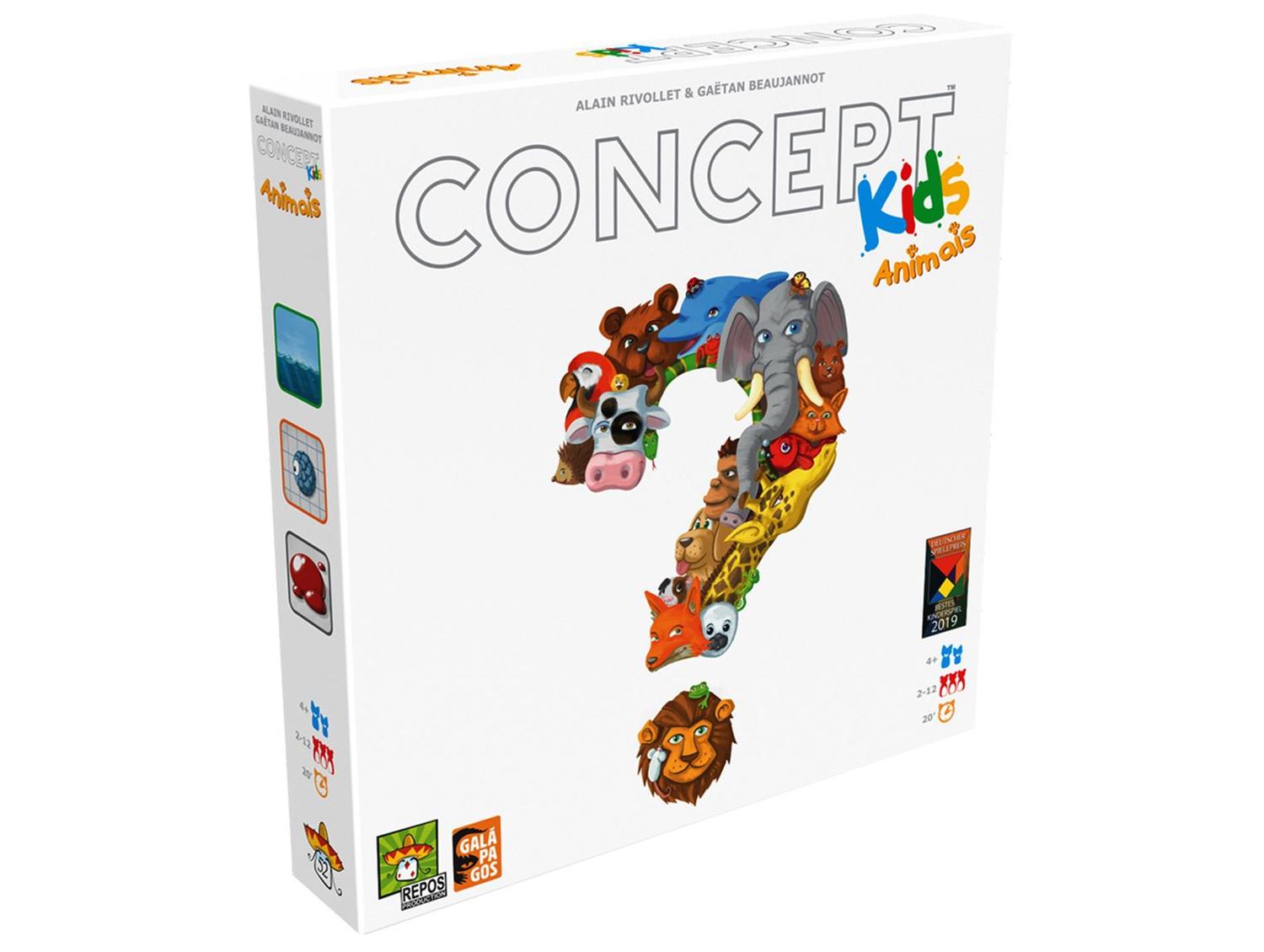 Jogo Animais Concept Kids Galápagos