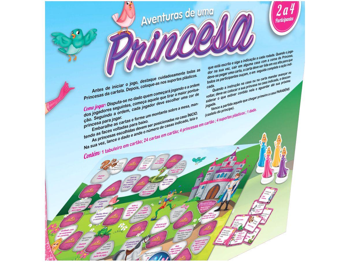 Jogo de tabuleiro personalizado Princesas