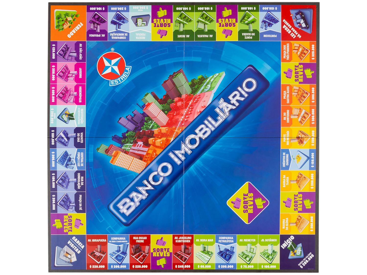 Jogo Banco Imobiliário Estrela