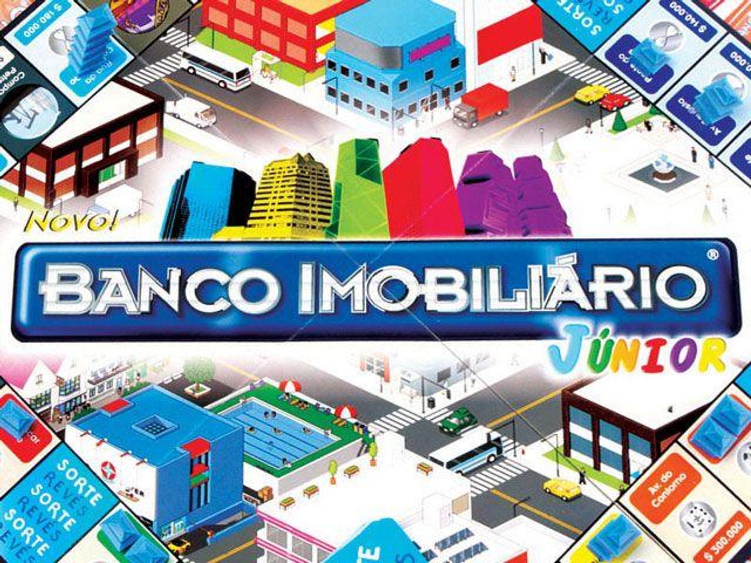 Jogo Banco Imobiliário Junior - Tabuleiro Estrela - Jogos de Tabuleiro ...