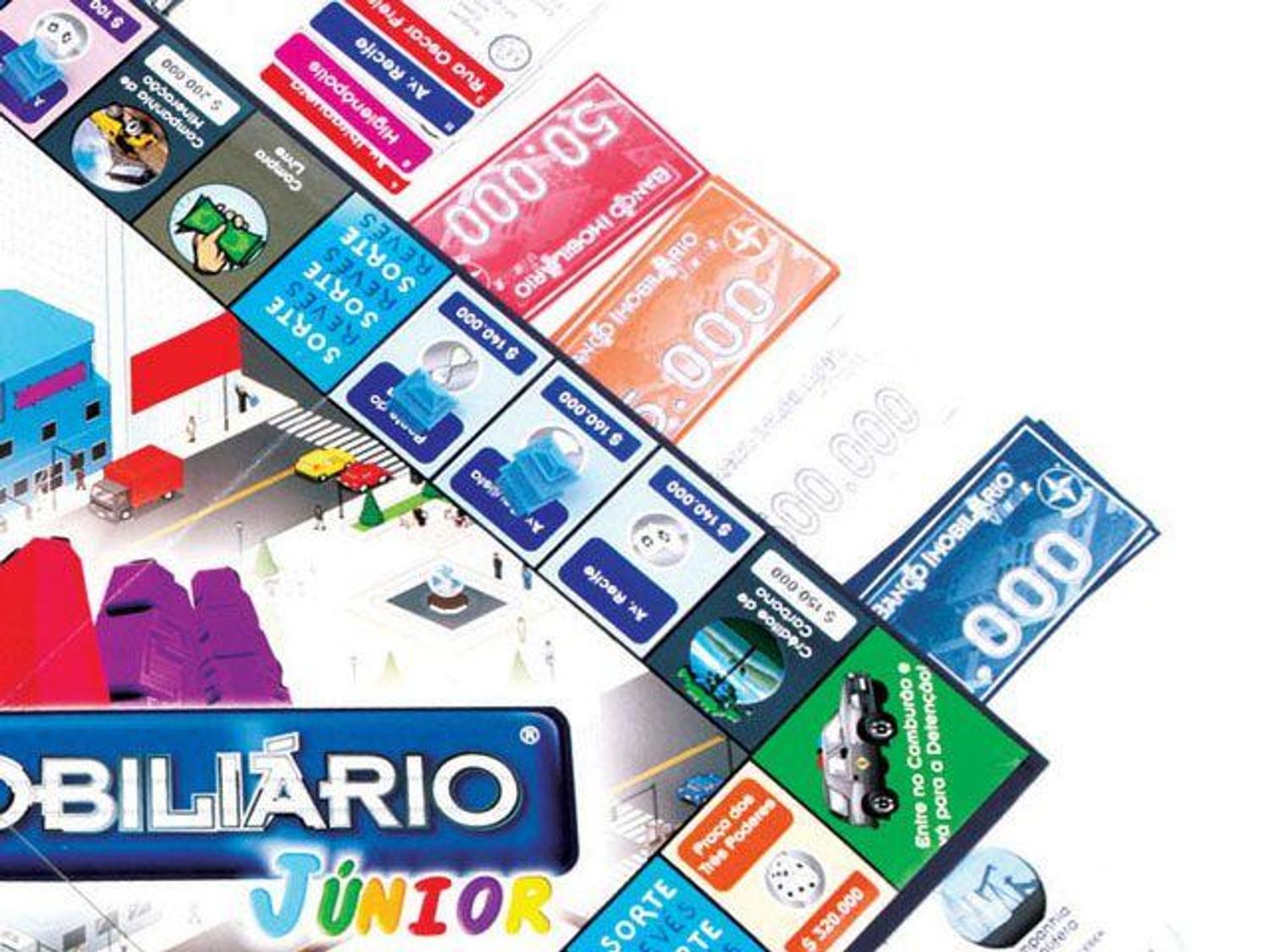 Jogo Banco Imobiliário Junior - Tabuleiro Estrela - Jogos de Tabuleiro ...