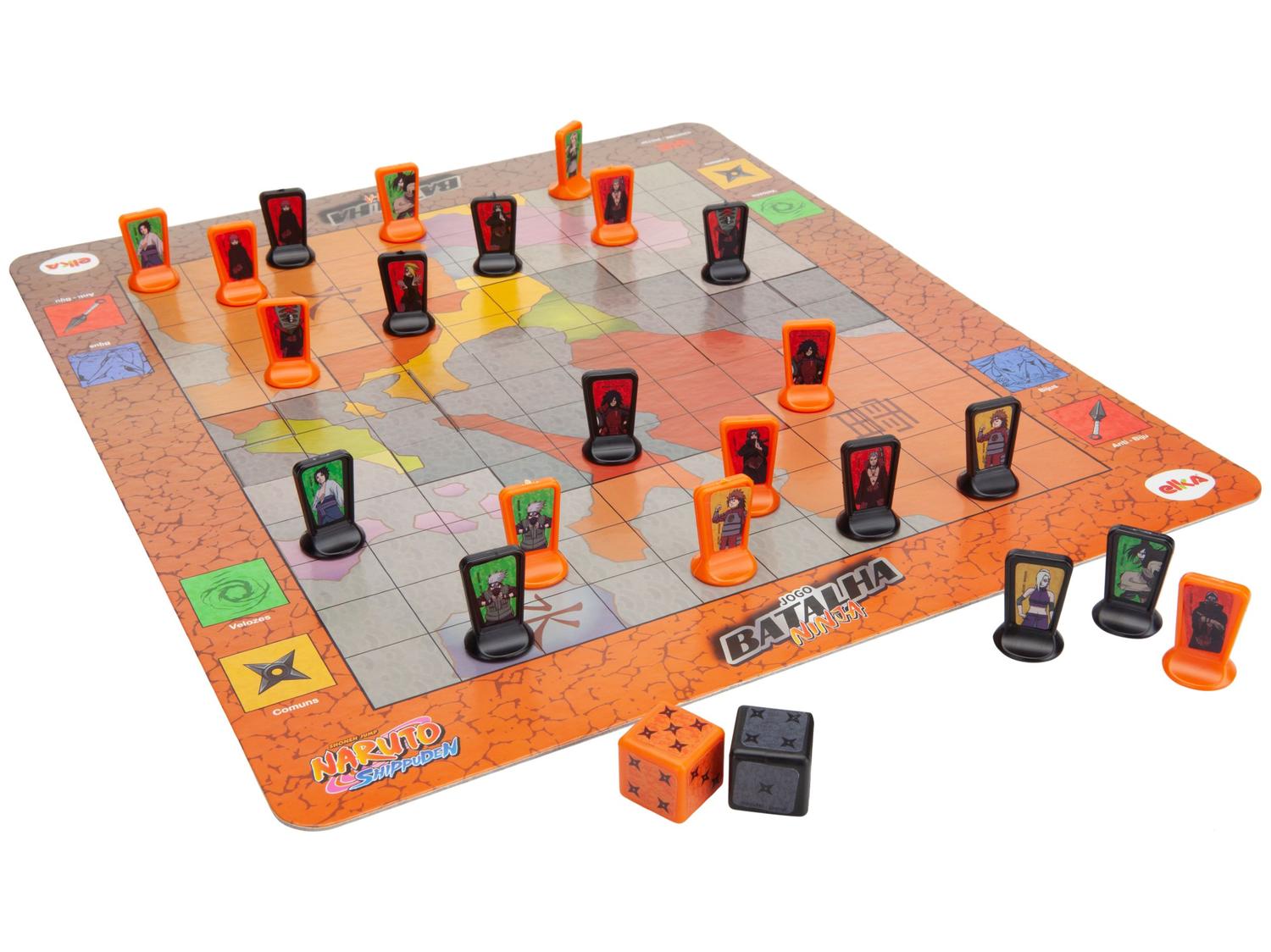 Jogo Batalha Ninja Naruto Shippuden de Tabuleiro