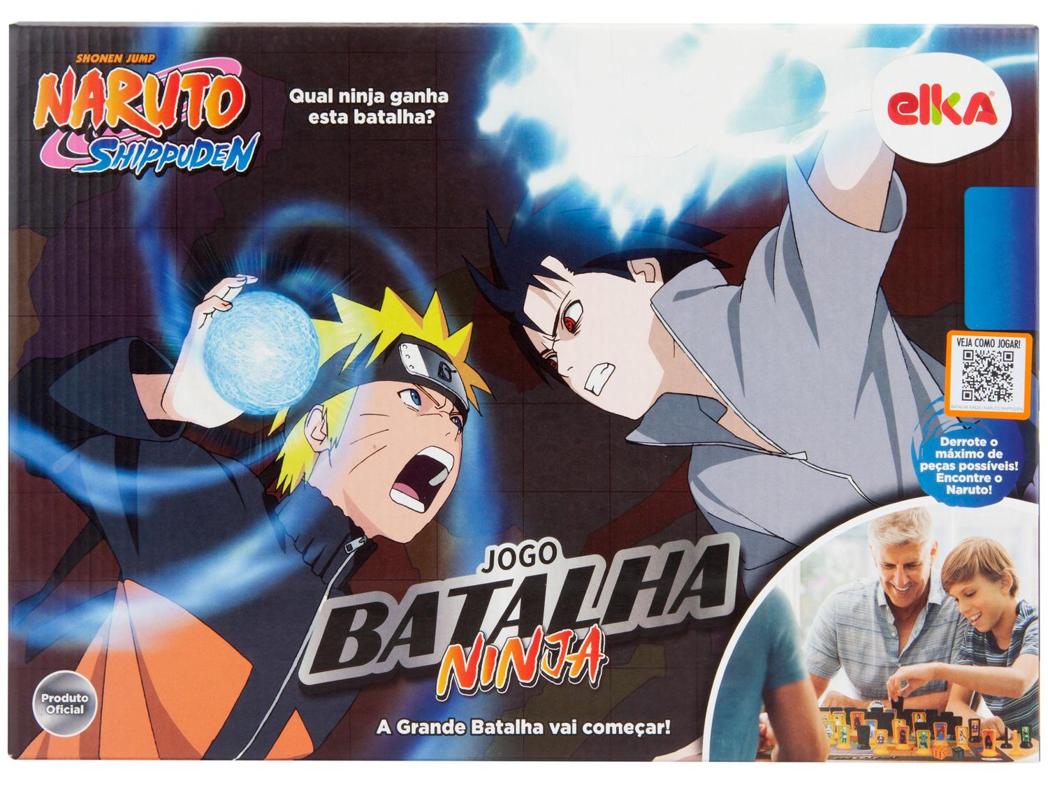 Jogo Batalha Ninja Naruto Shippuden de Tabuleiro