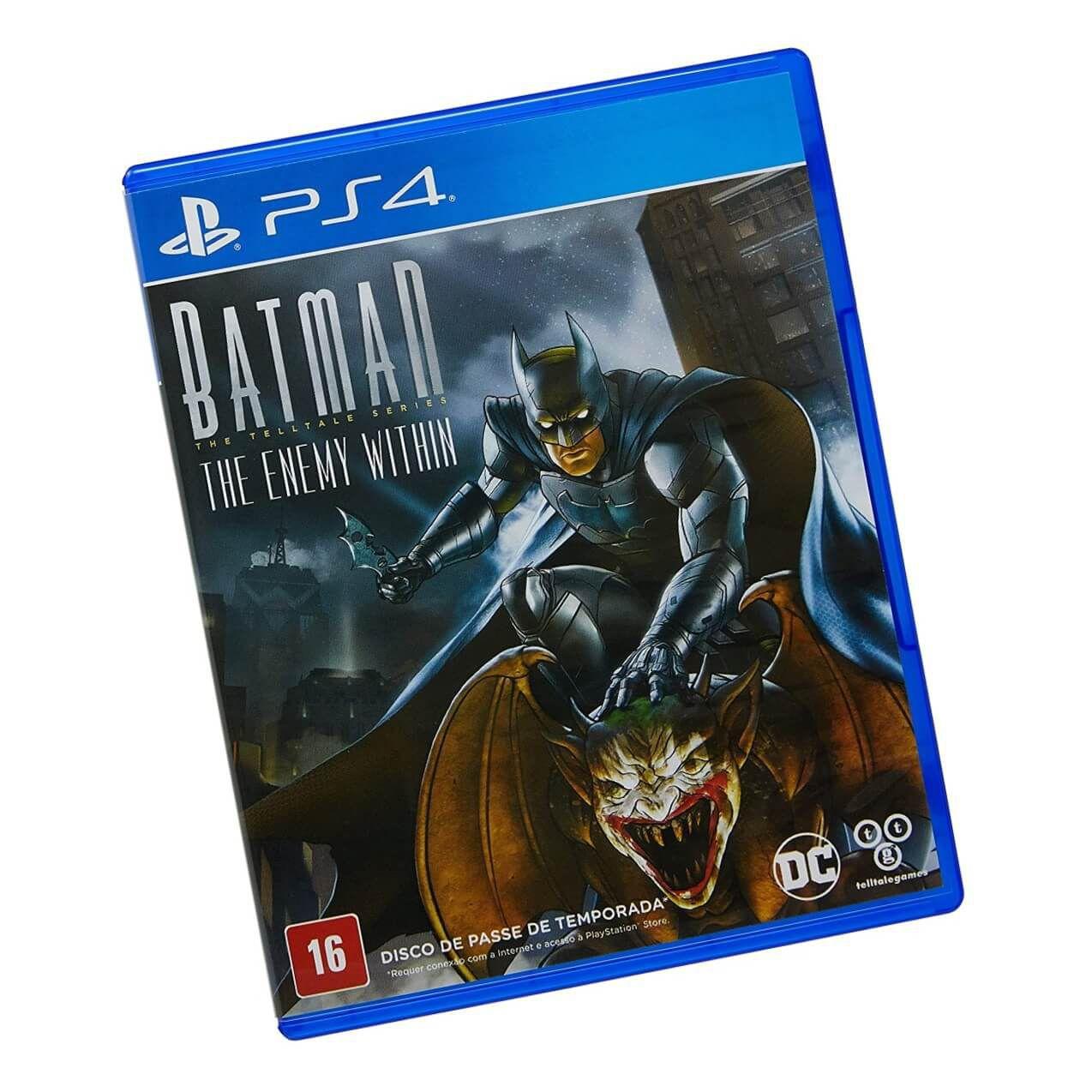Jogo Batman: The Enemy Within - PS4 - Telltale Games - Jogos de Aventura -  Magazine Luiza