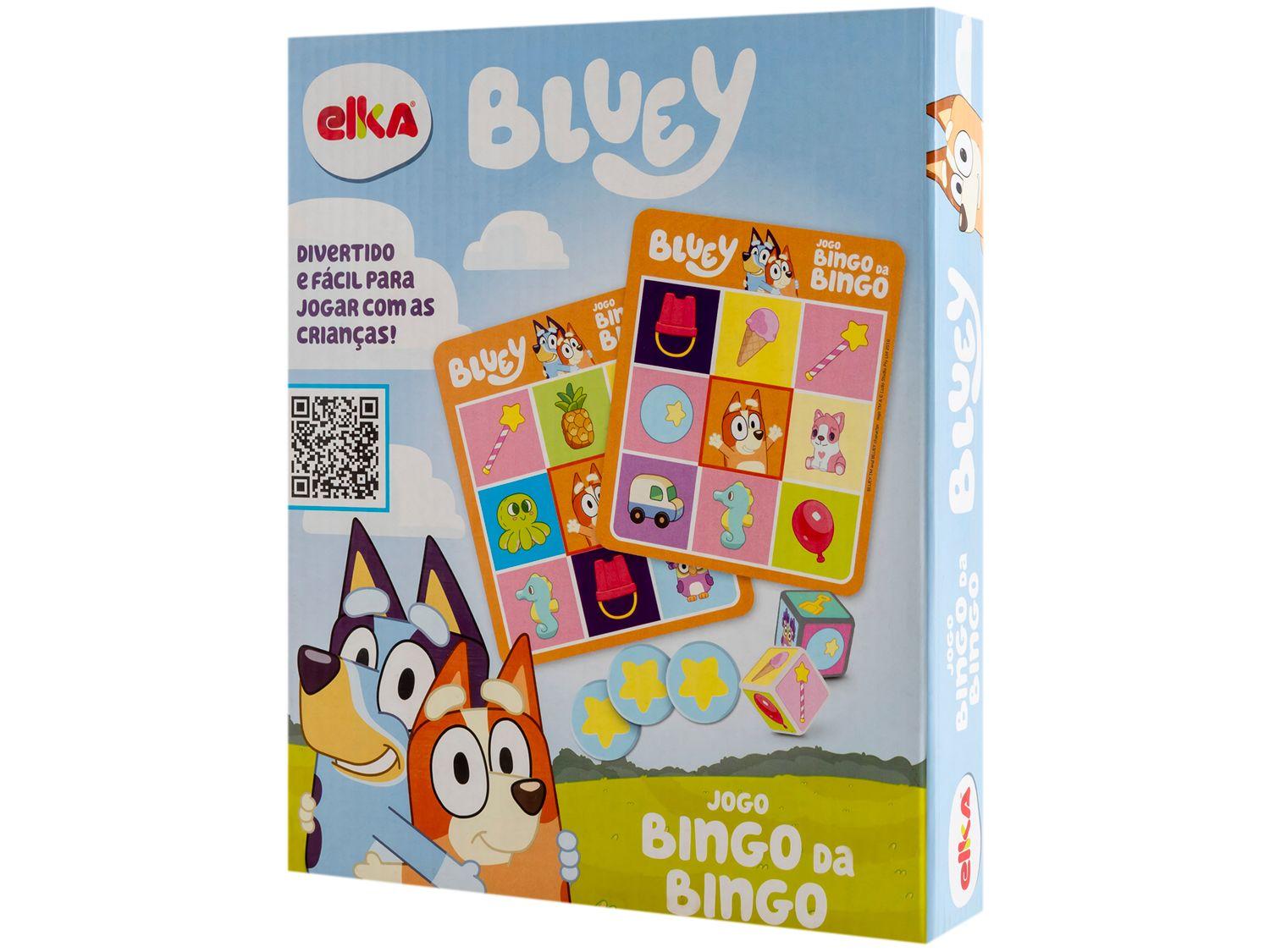 Jogo Bingo da Bingo Bluey Elka