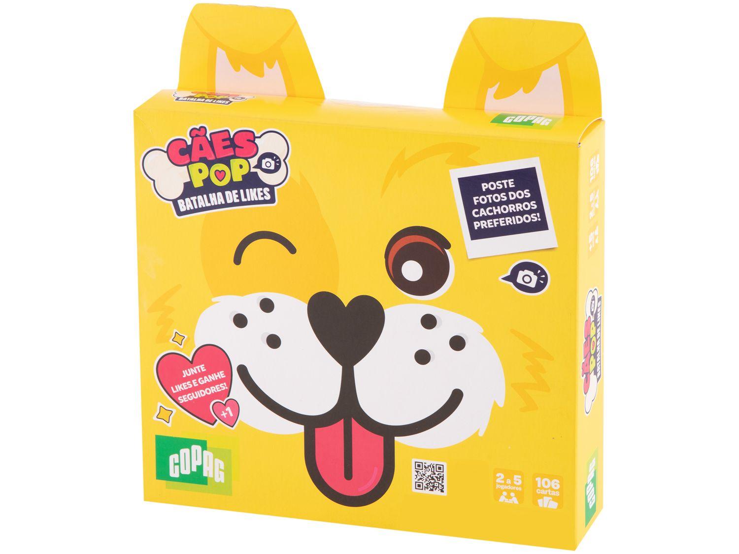 Jogo Cães Pop Batalha de Likes Tabuleiro