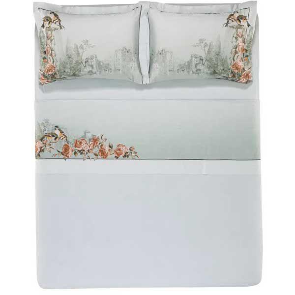 Kit lençol de elástico e fronha casal Clearance