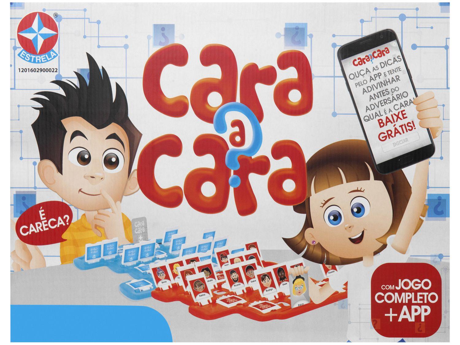 Jogo Cara a Cara Tabuleiro