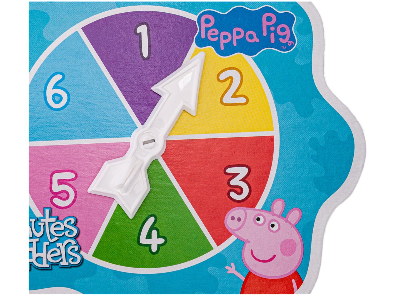 Jogo Chutes and Ladders Peppa Pig Tabuleiro