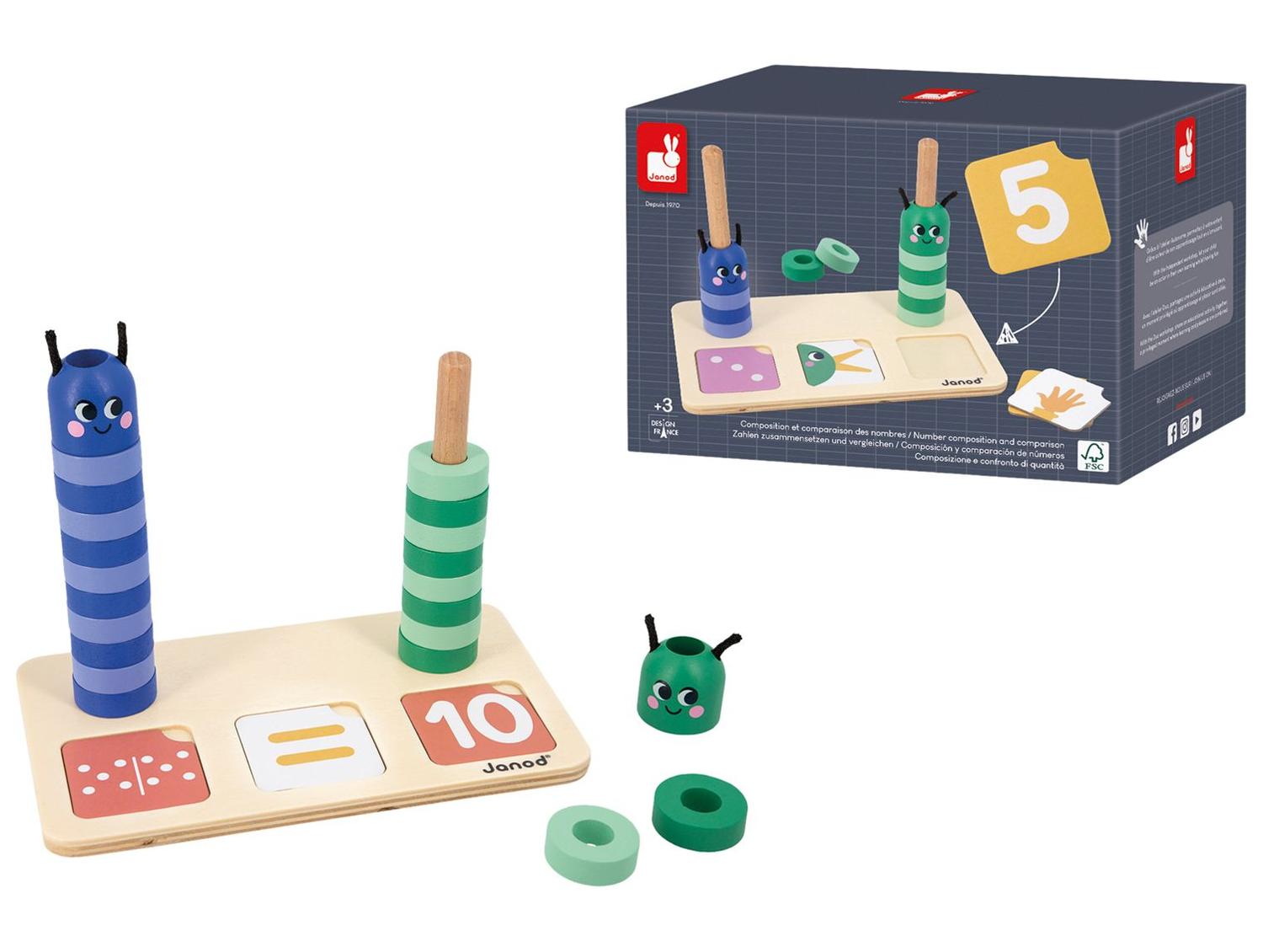 Jogo Composição e Comparação de Números Janod