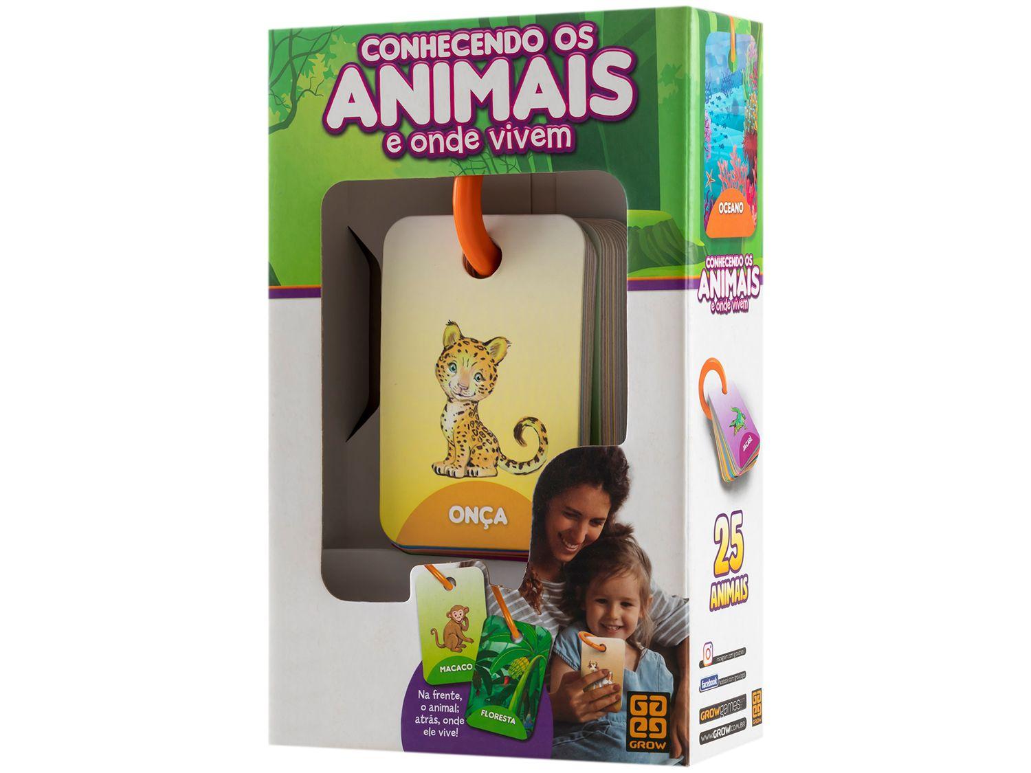 Jogo Conhecendo os Animais e Onde Vivem