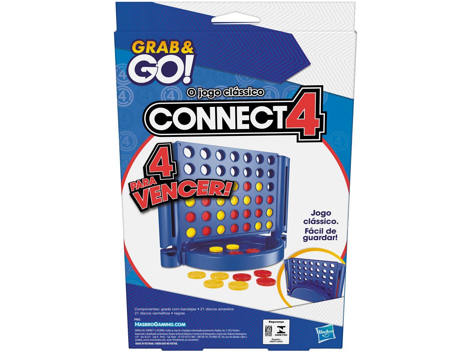 Jogo Connect 4 Grab & Go Hasbro