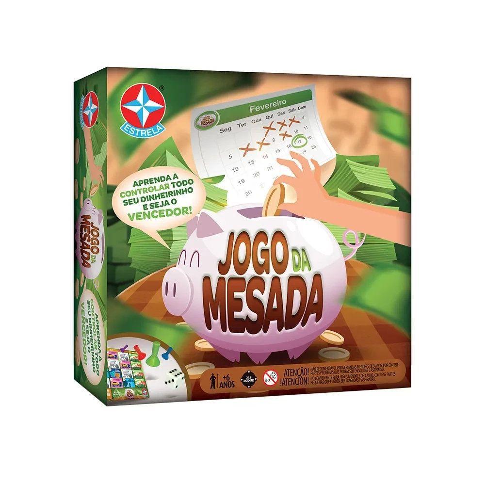 Jogo da Mesada, Tabuleiro, Estrela Jogos de Tabuleiro Magazine Luiza Jogo da Mesada, Tabuleiro, Estrela Jogos de Tabuleiro Magazine Luiza