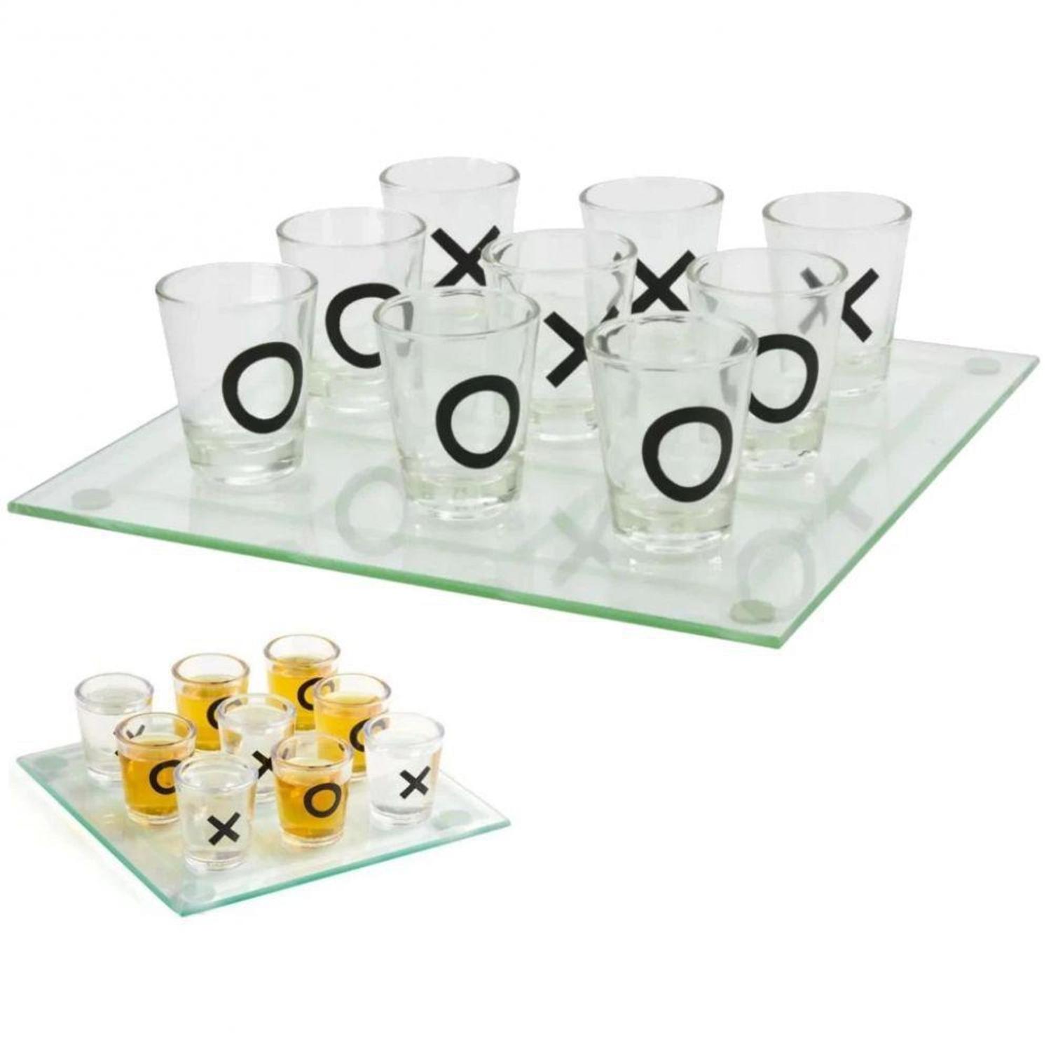 Jogo Da Velha Com Copos Drink Shot Dose 10ml