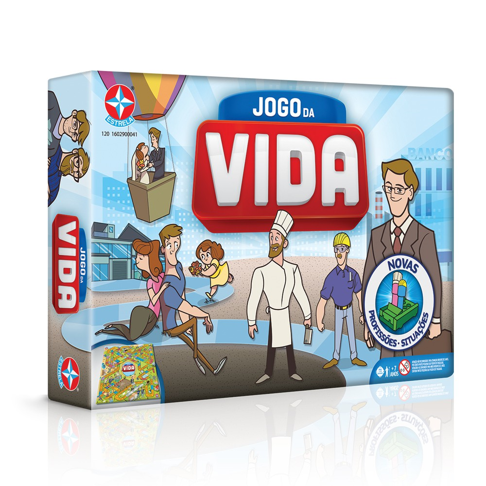 Jogo da vida Estrela Jogos de Tabuleiro Magazine Luiza Jogo da vida Estrela Jogos de Tabuleiro Magazine Luiza