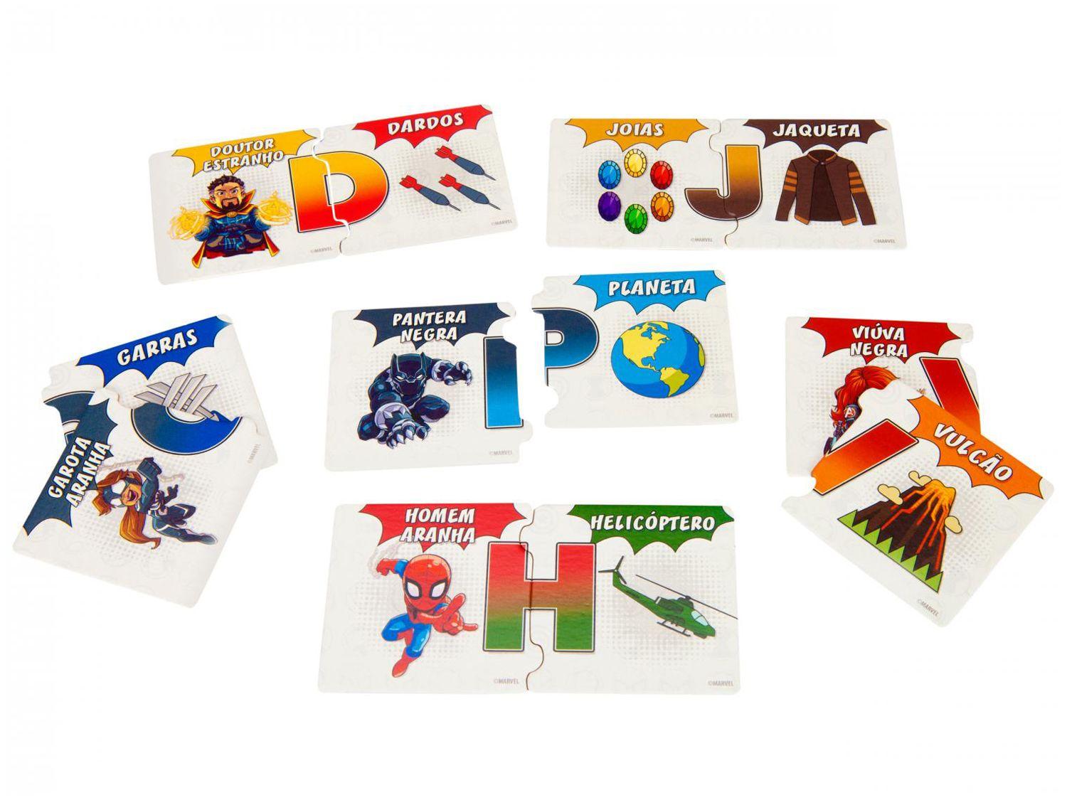 Jogo das Letras Marvel Super Hero Adventures
