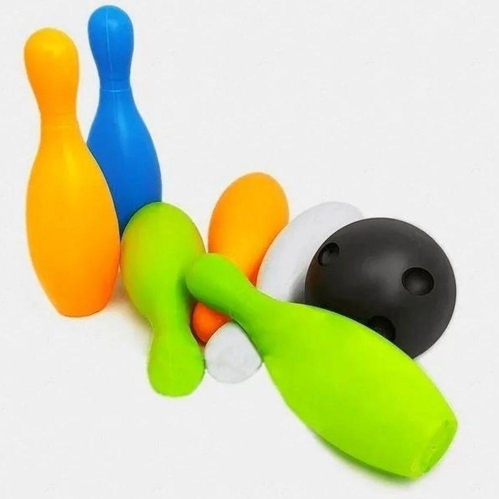 Jogo De Boliche Brinquedo Infantil Go Play Kit com 6 Pinos Multikids ...