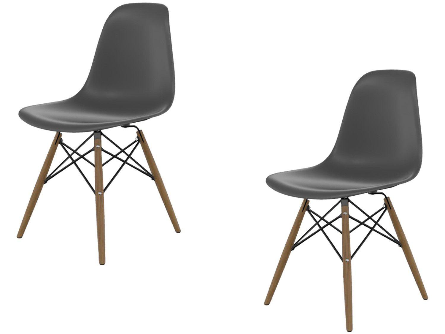 Jogo de Cadeiras Empório Tiffany Eames 2 Peças