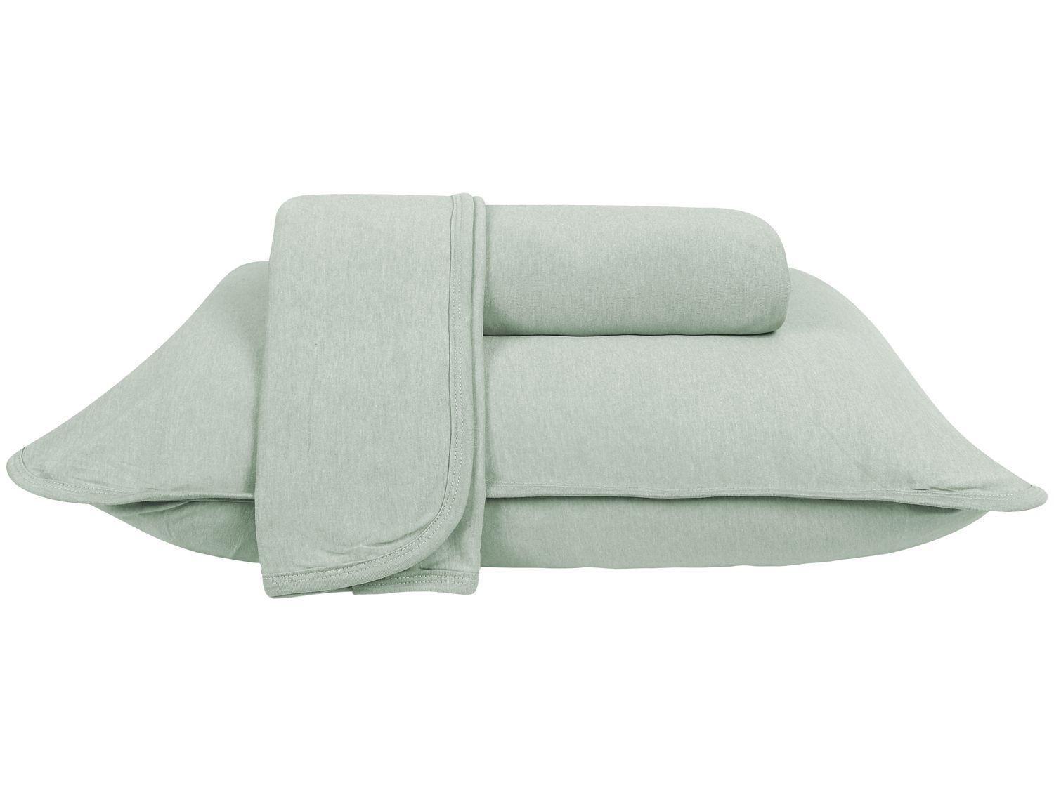 Jogo de Cama Casal Atlântica Mescla Urban Cidreira 3 Peças