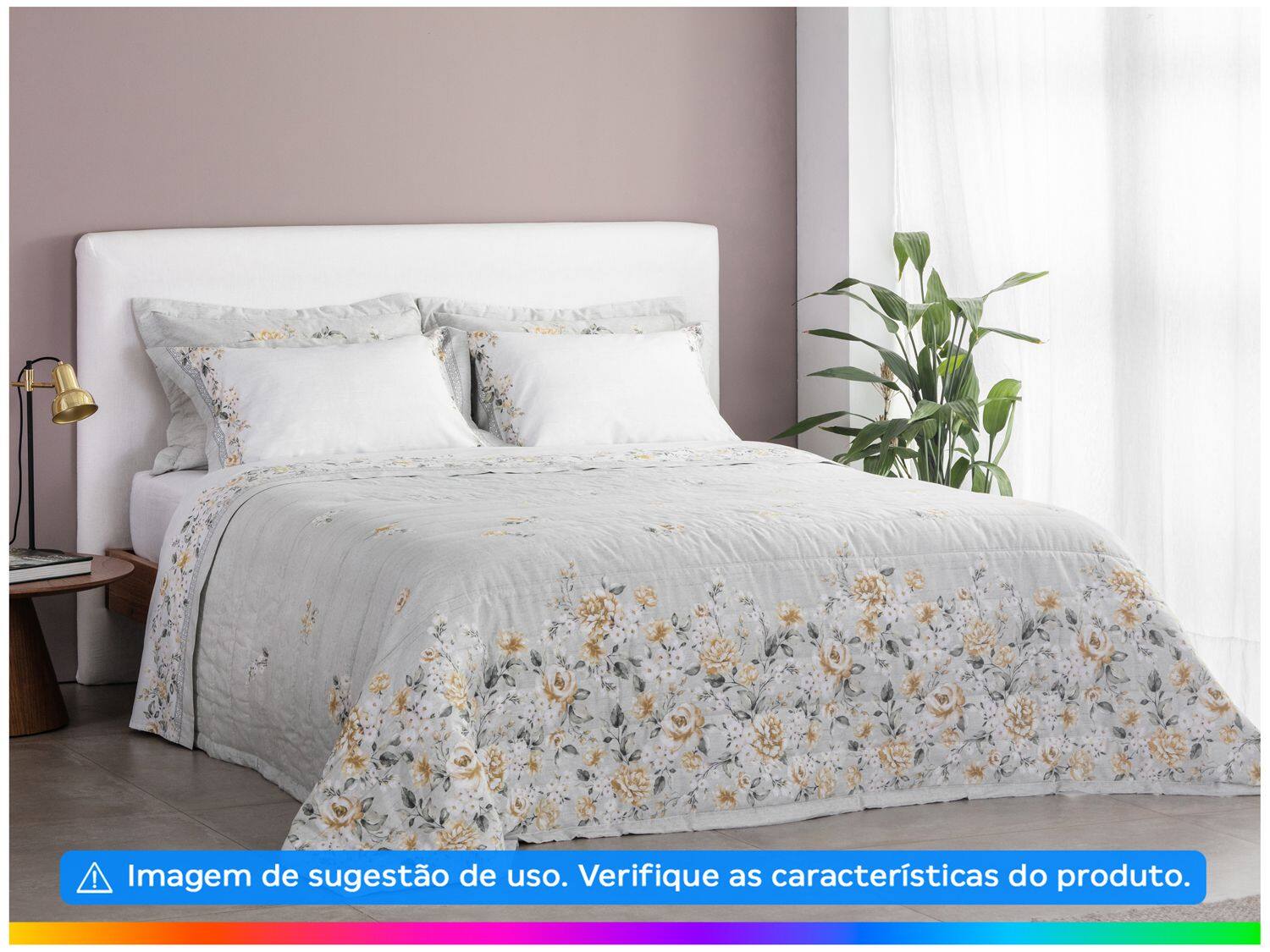 Jogo de Cama Casal Buddemeyer Algodão 180 Fios Amalfi 4 Peças