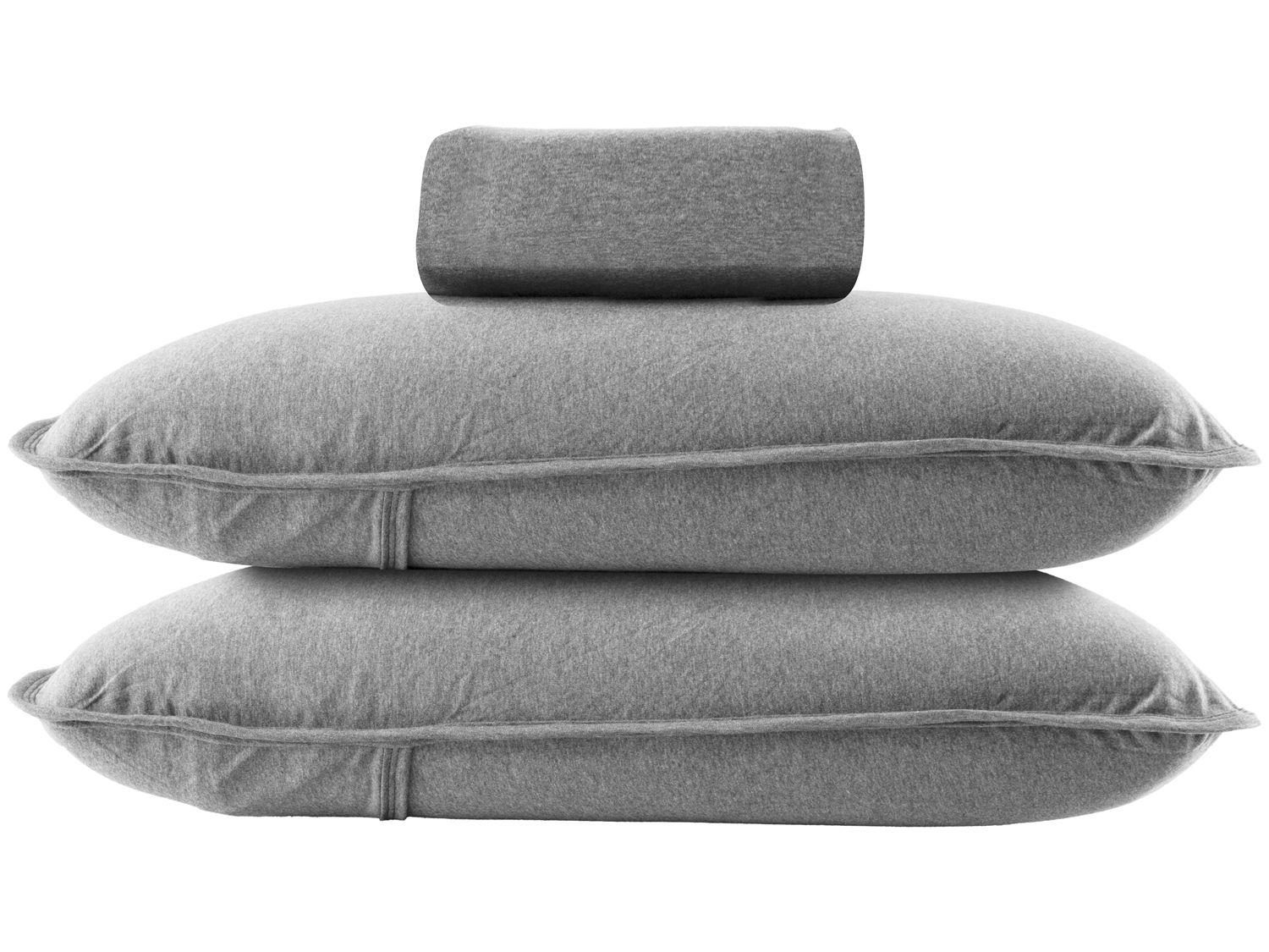 Jogo de Cama Queen Atlântica Mescla Urban Cinza 3 Peças