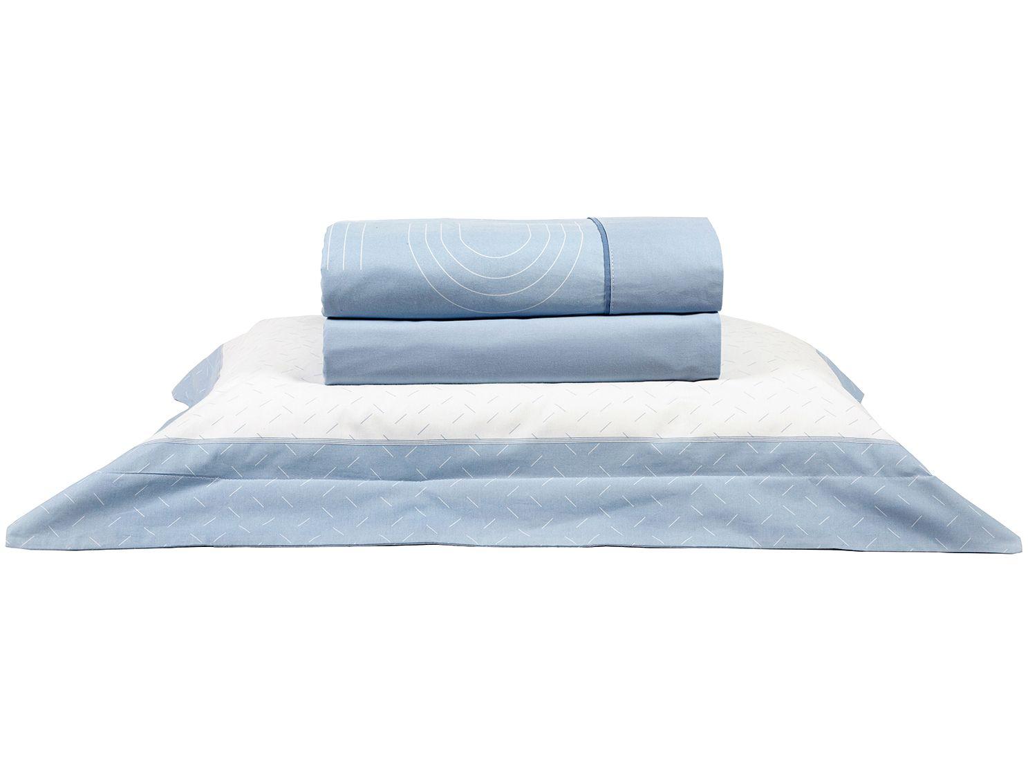Jogo de Cama Solteiro Artex 100% Algodão 180 Fios