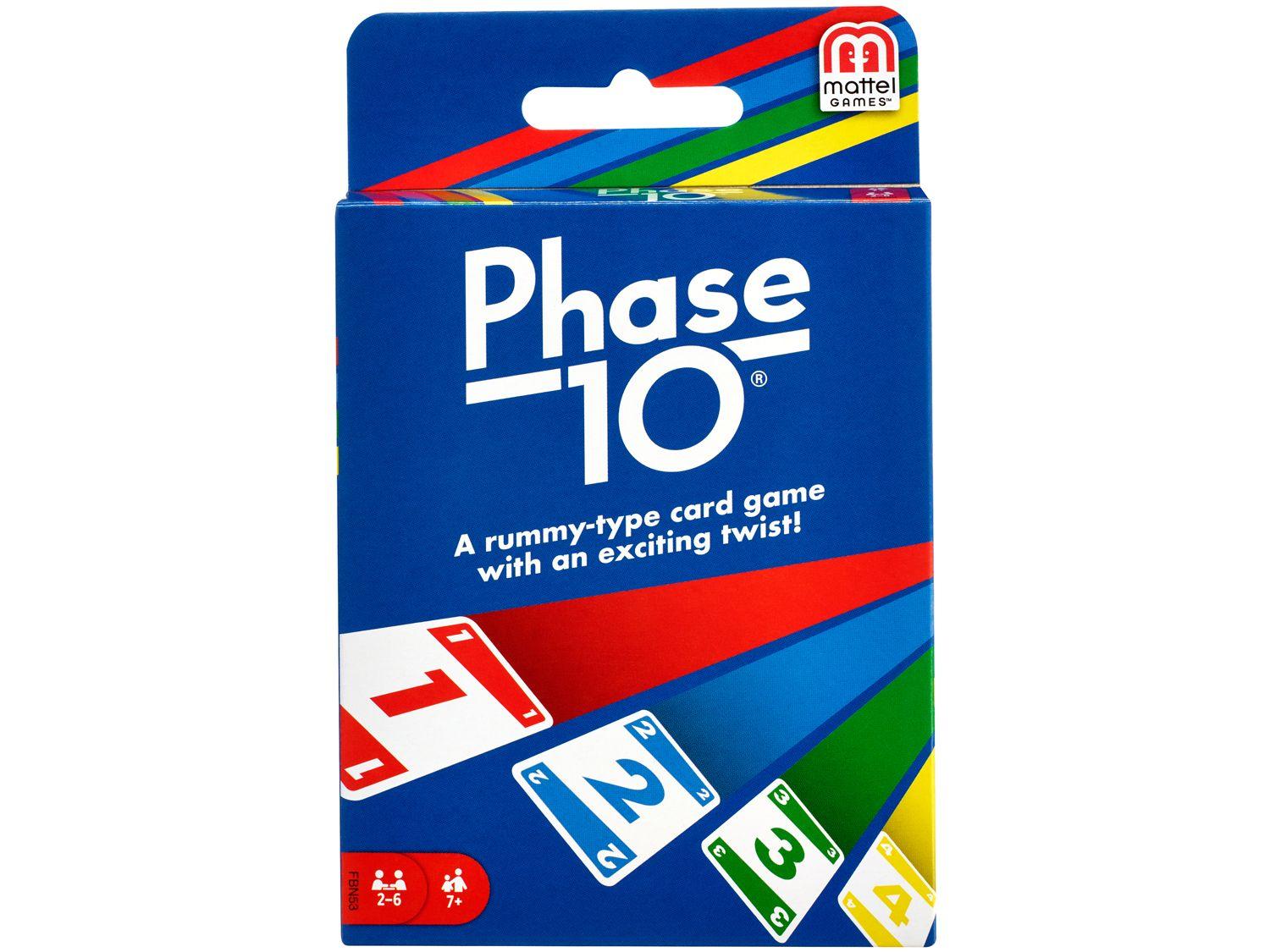 Jogo de Cartas Mattel Games Phase 10 Mattel