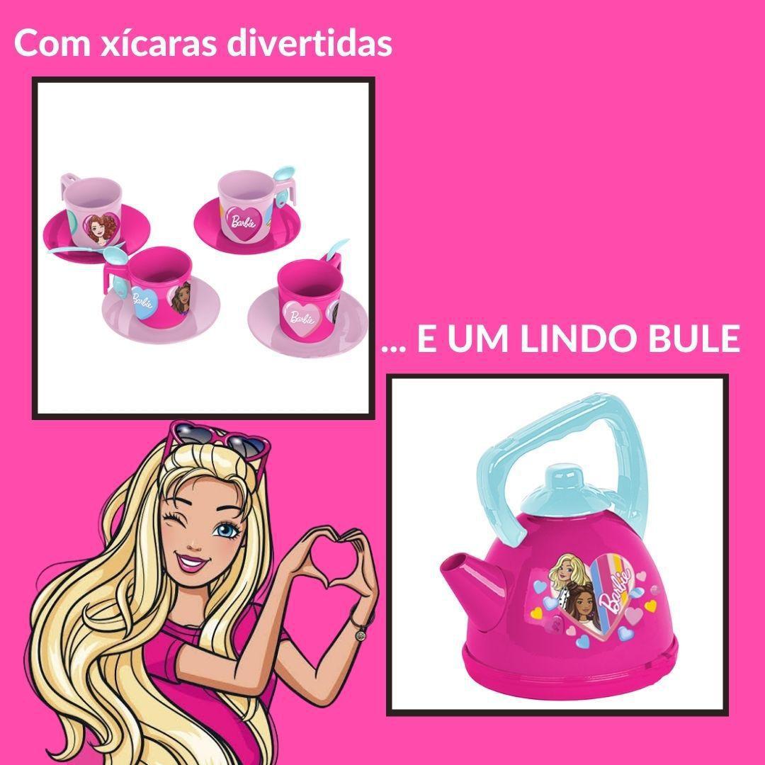 Mesa e jogo de chá para Barbie