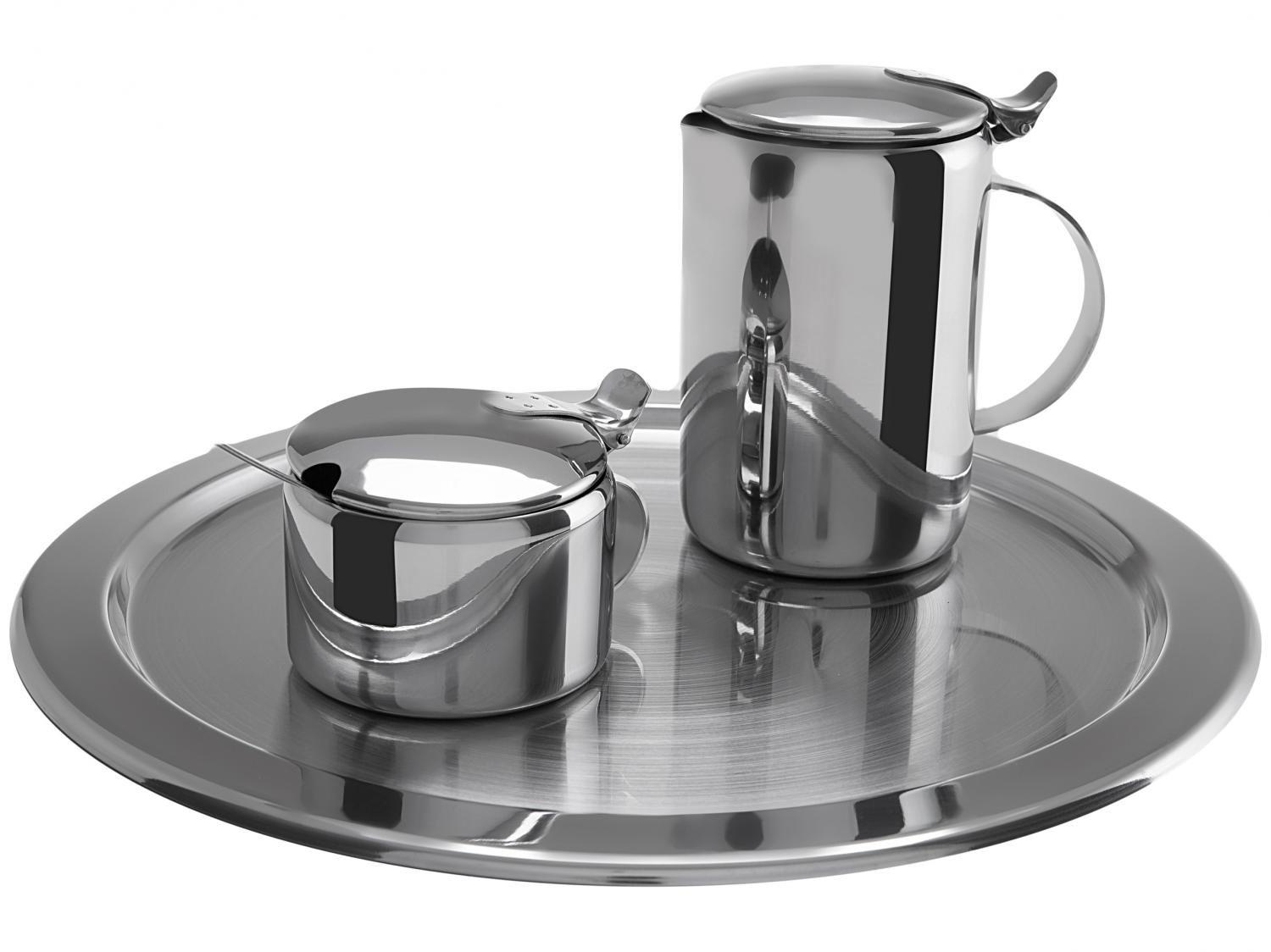 Conjunto De Inox Para Chá E Café Alta Qualidade em Promoção na