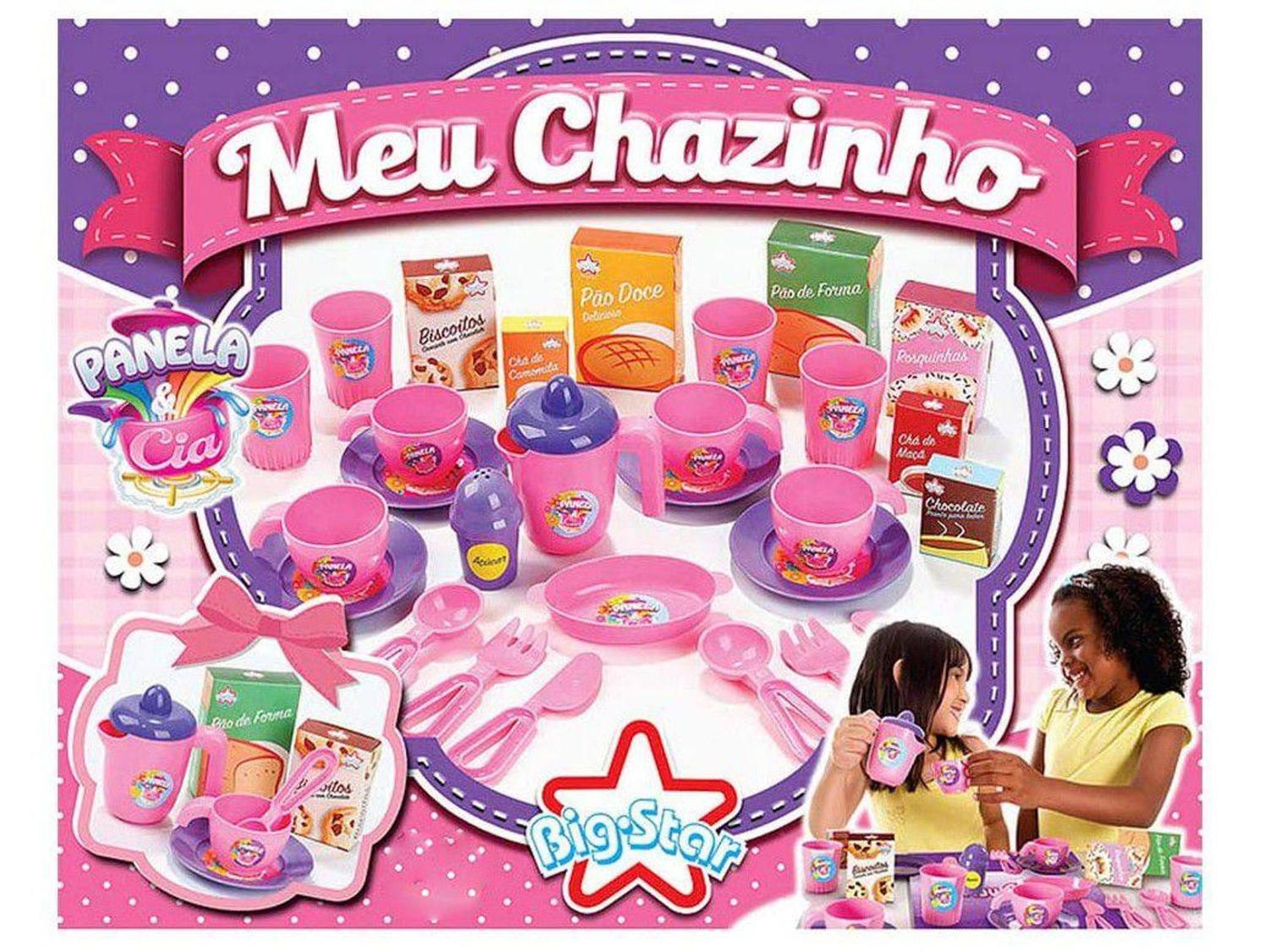 Jogo de Chá Infantil Meu Chazinho - Big-Star, Magalu Empresas