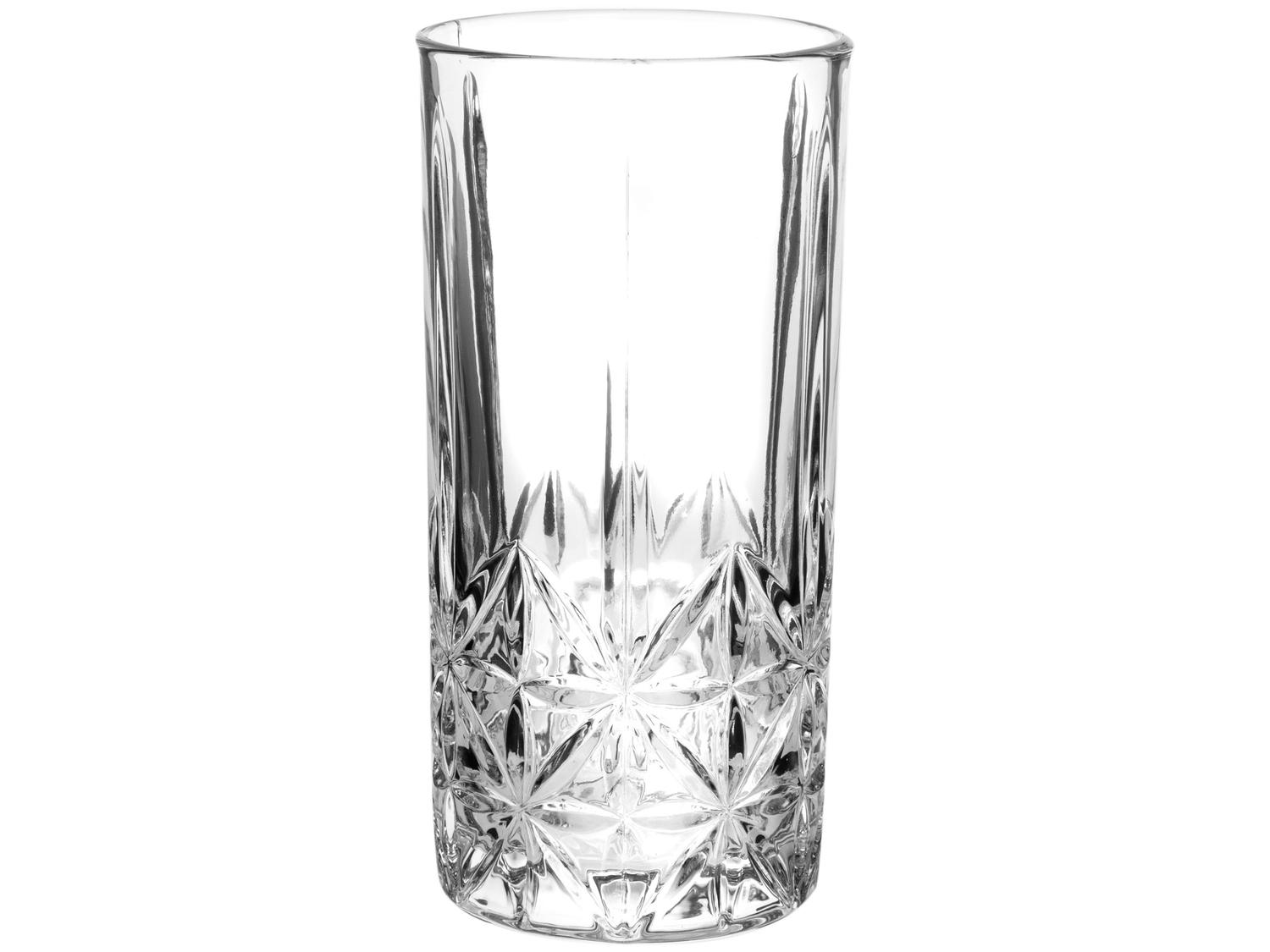 Jogo de Copos de Vidro 350ml 6 Peças Haus Concept