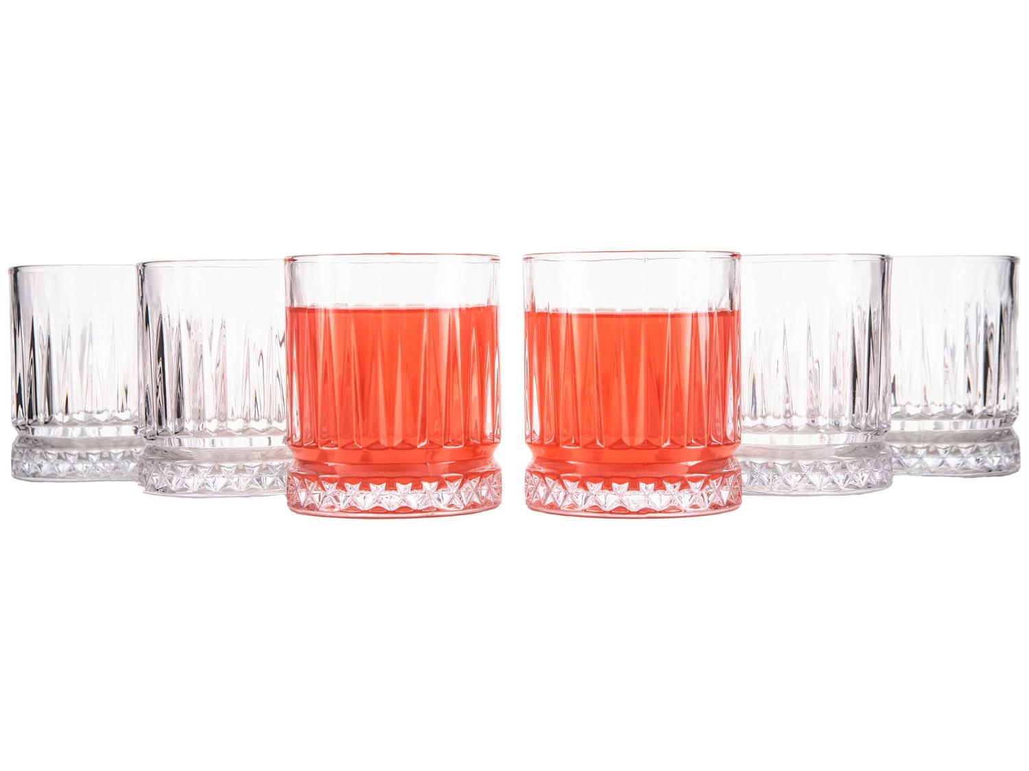 Jogo de Copos de Vidro 360ml 6 Peças Haus Concept Prince