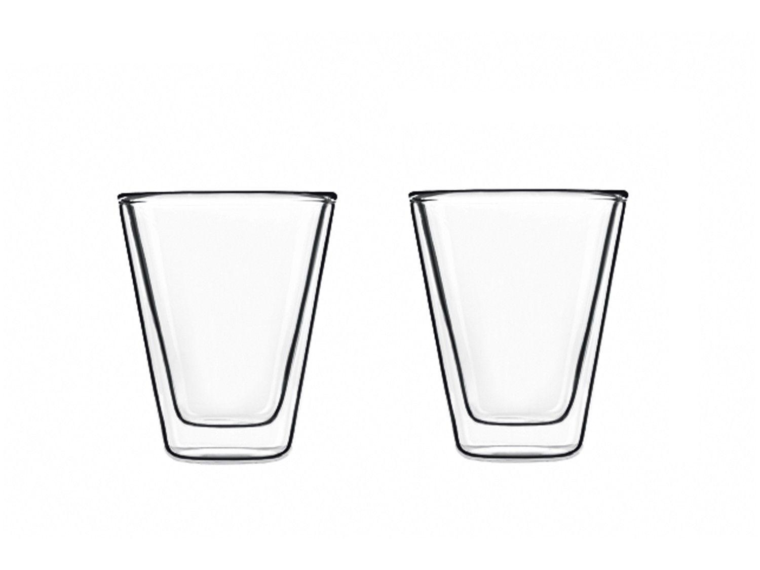 Jogo de Copos de Vidro 85ml 2 Peças