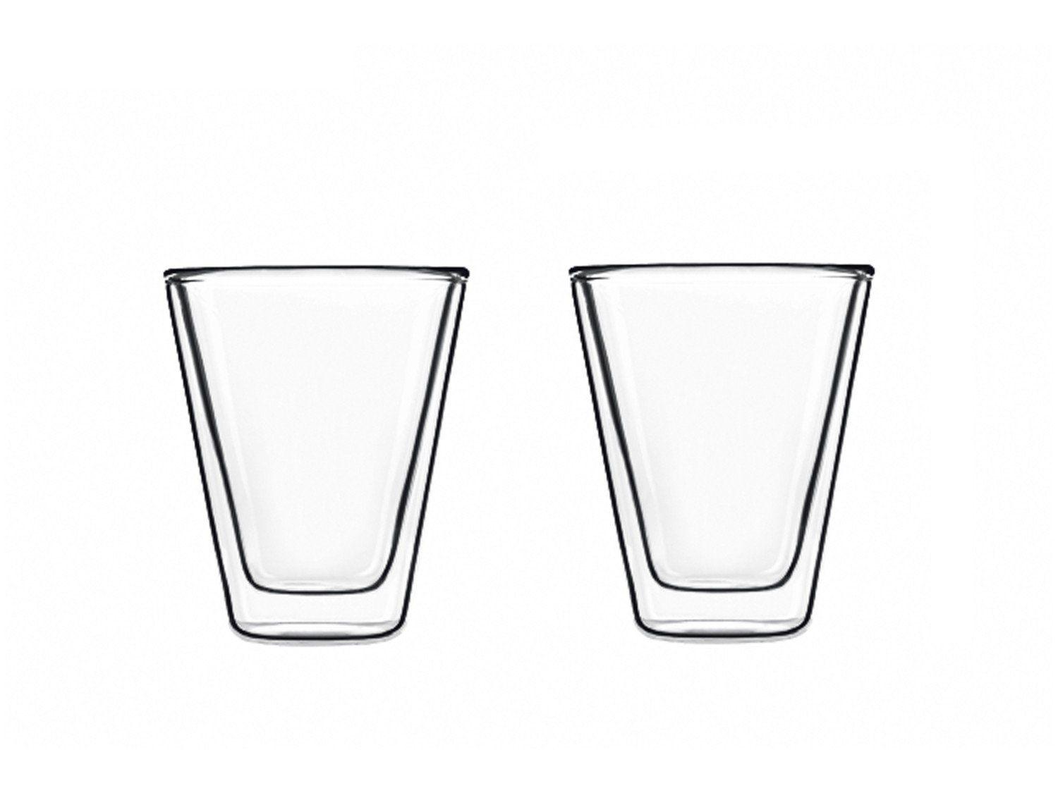 Jogo de Copos de Vidro 85ml 2 Peças
