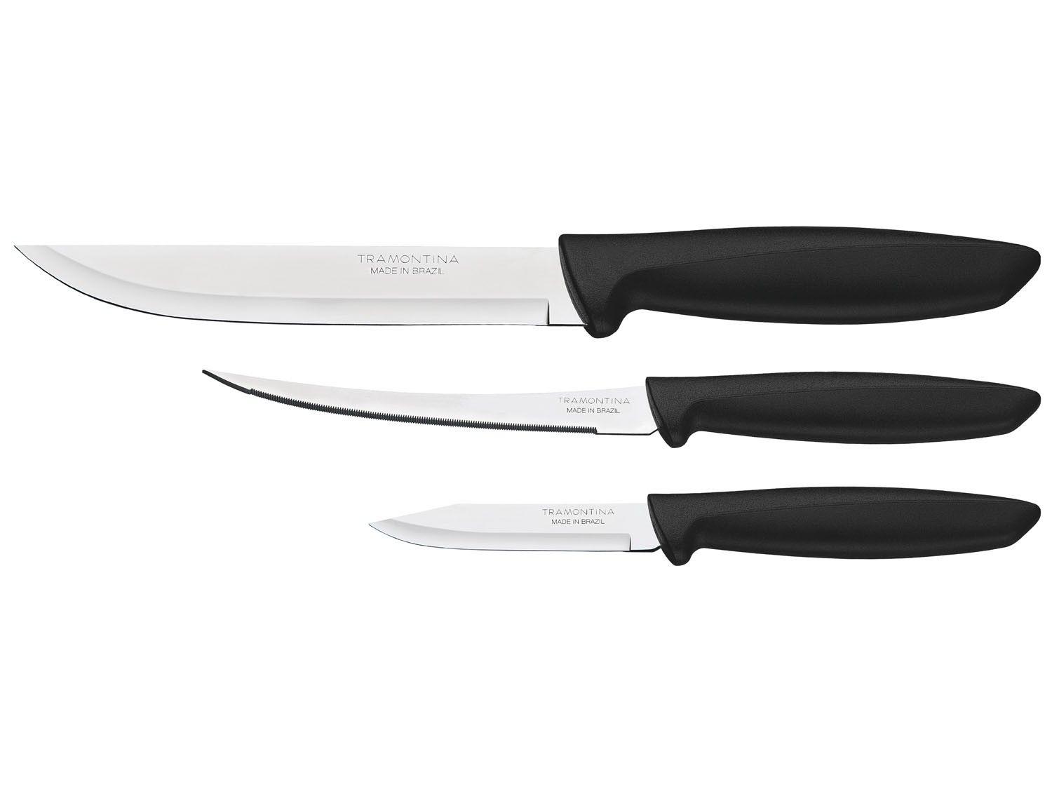 Jogo de Facas 3 Peças Tramontina Plenos 23498/013