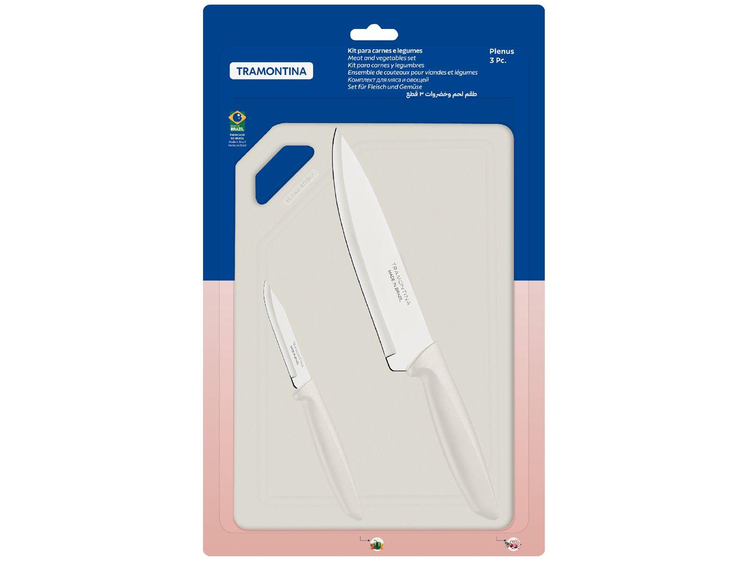 Jogo de Facas 3 Peças Tramontina