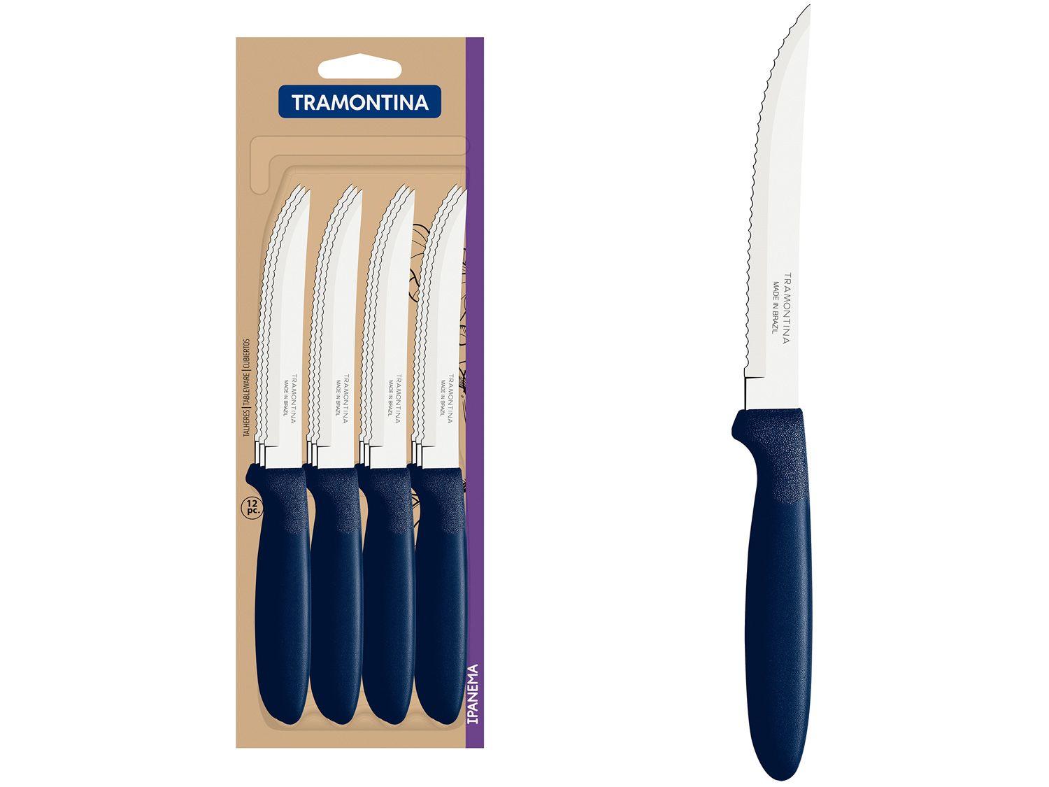 Jogo de Facas Churrasco Tramontina Inox