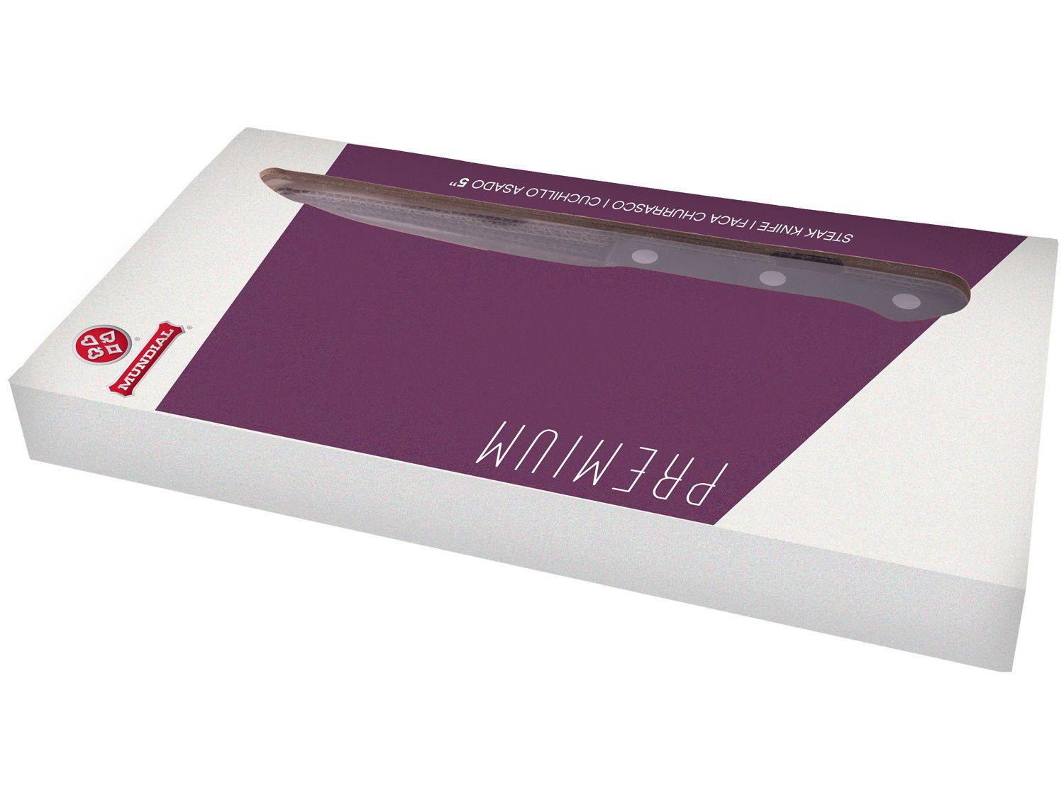 Jogo de Facas para Churrasco Mundial Inox