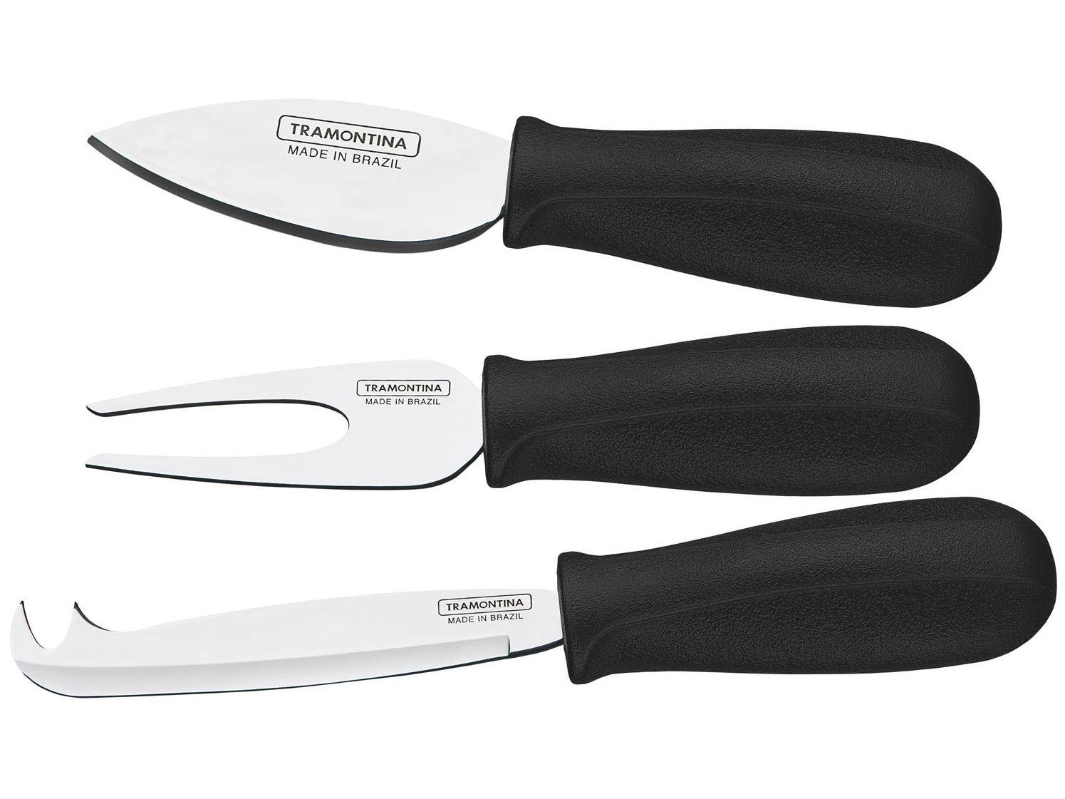 Jogo de Facas para Queijo 3 Peças Tramontina Plenus 23498018
