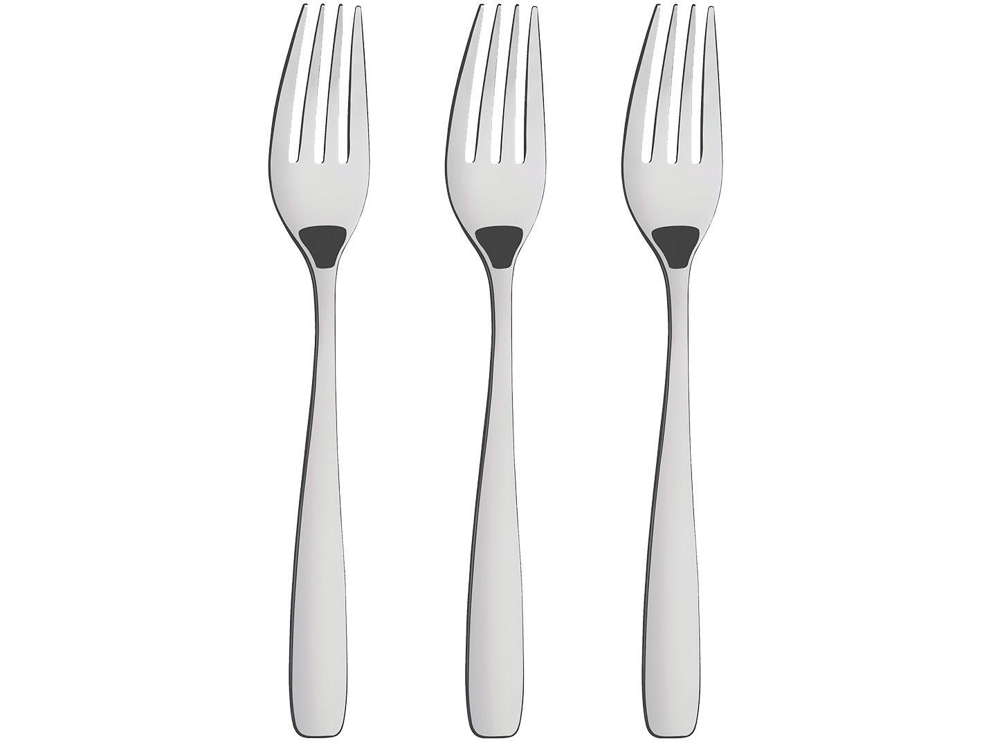 Jogo de Garfos de Mesa Tramontina Inox Essentials Amazonas 3 peças
