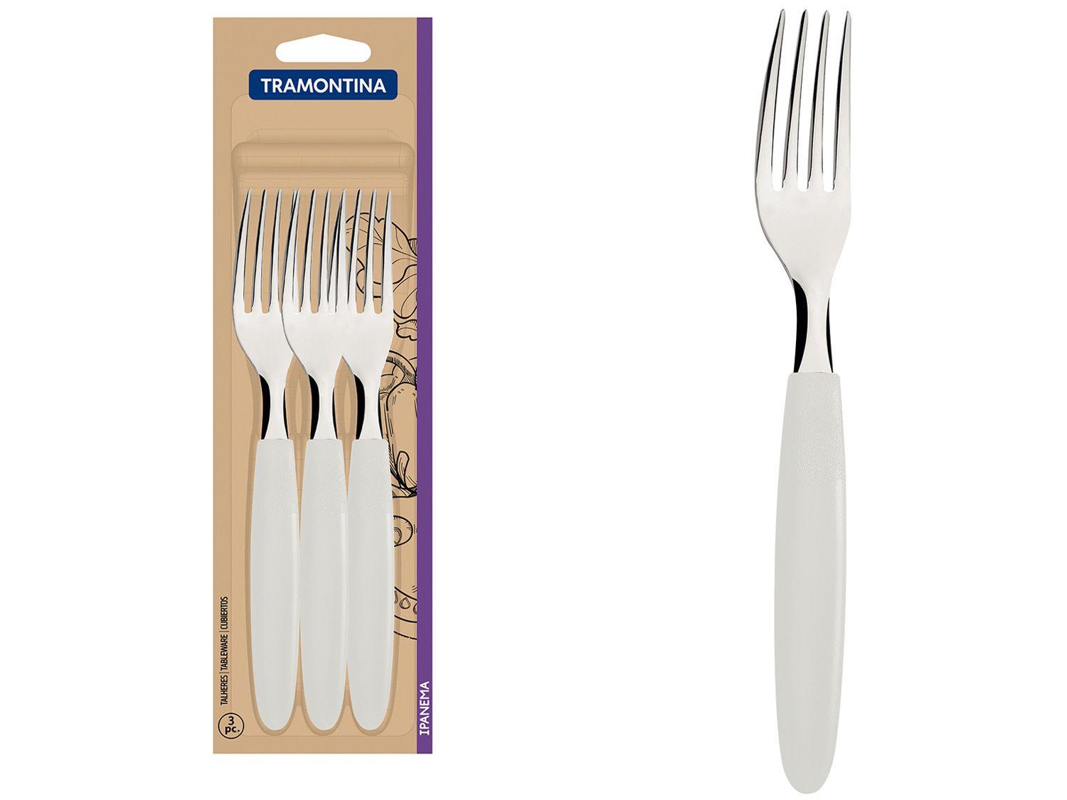Jogo de Garfos de Mesa Tramontina Inox Ipanema 3 Peças
