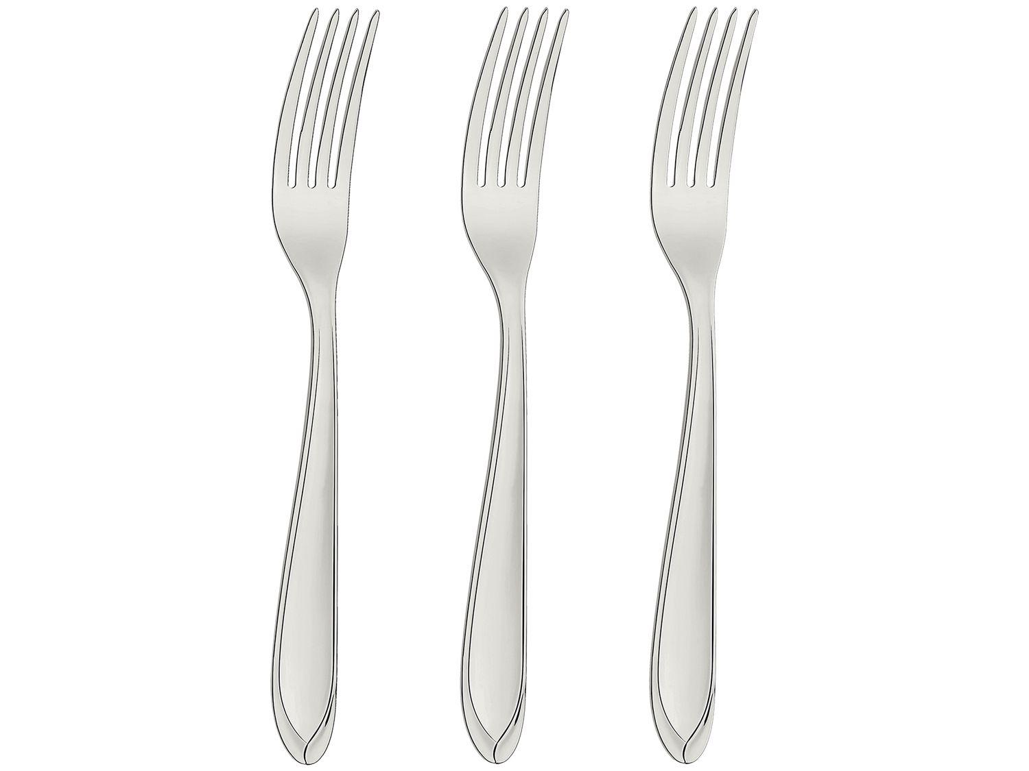 Jogo de Garfos de Mesa Tramontina Inox Laguna 3 peças
