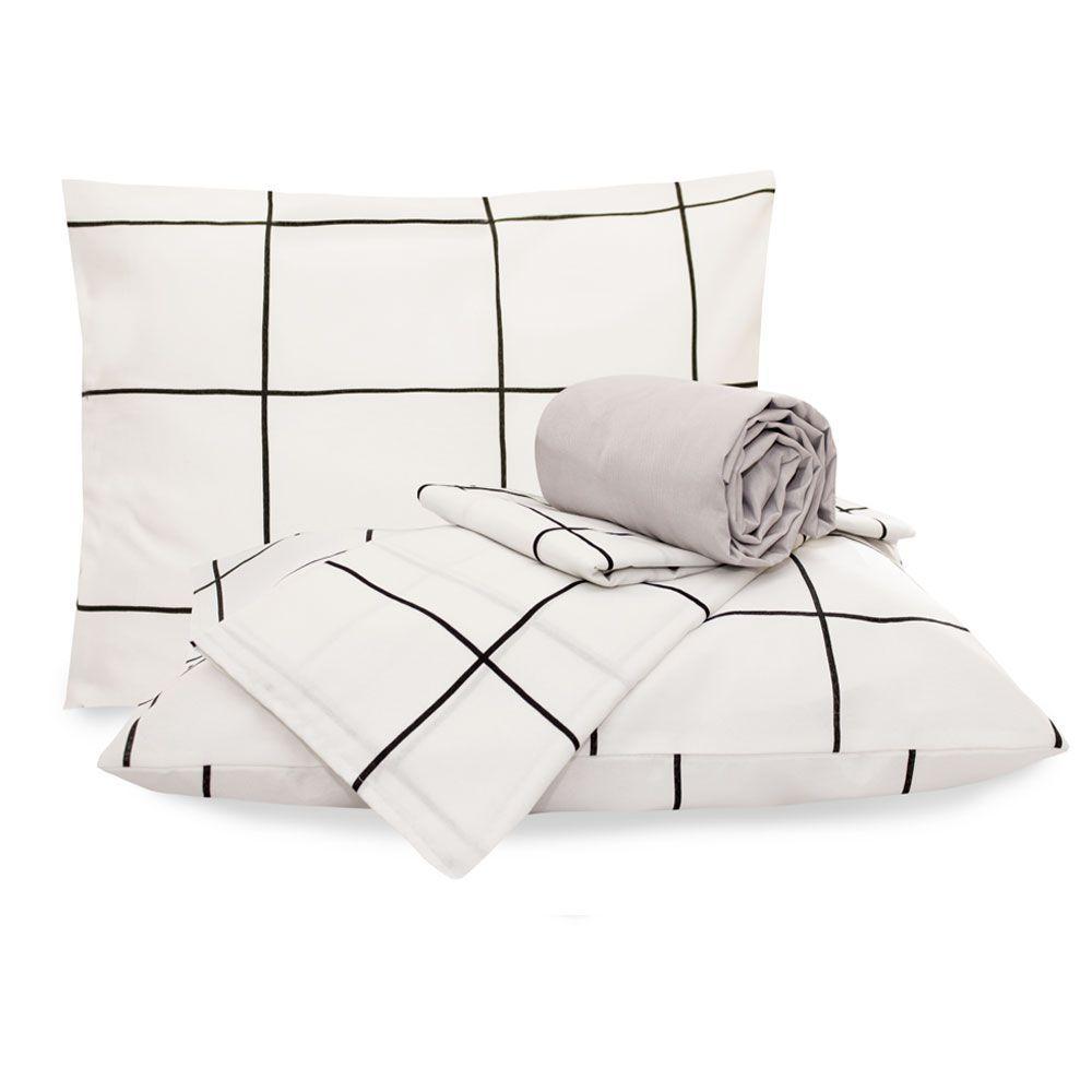 Roupa de cama grid Clearance