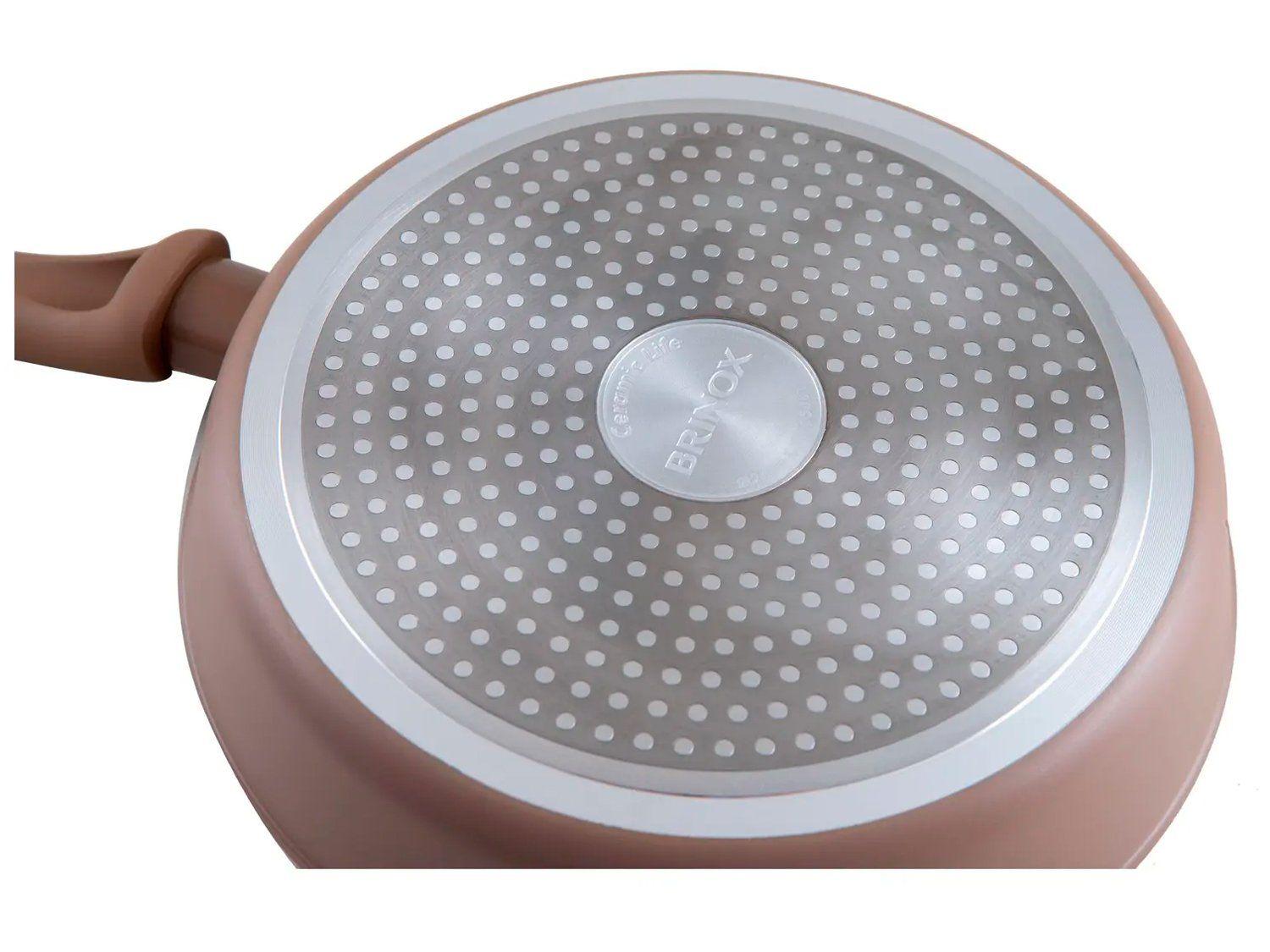 Jogo de Panelas Brinox Mocha Mousse 5 Peças Optima Ceramic Life