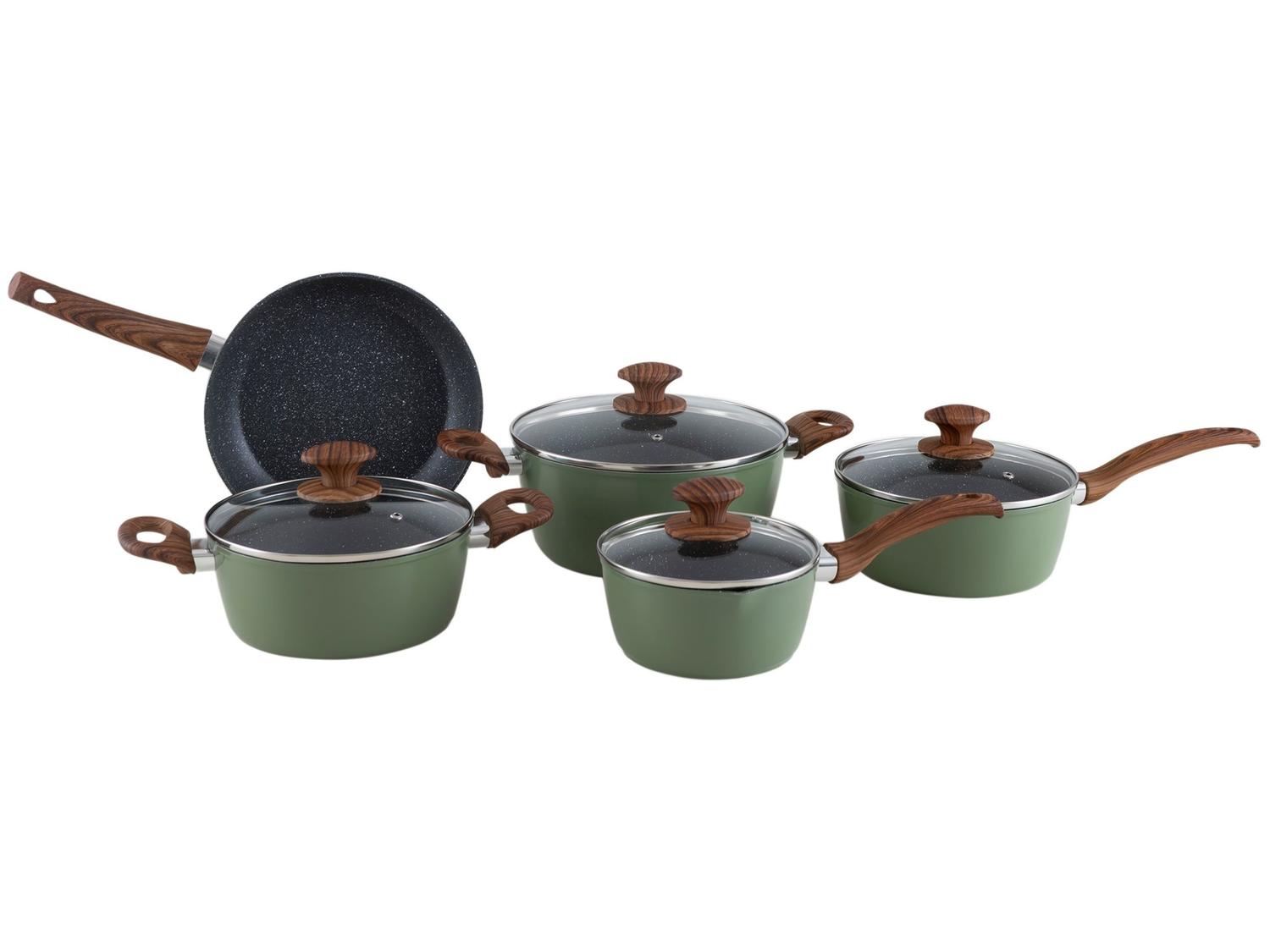 Jogo de Panelas Brinox Verde Olive 5 Peças | Shopping | LATAM Pass