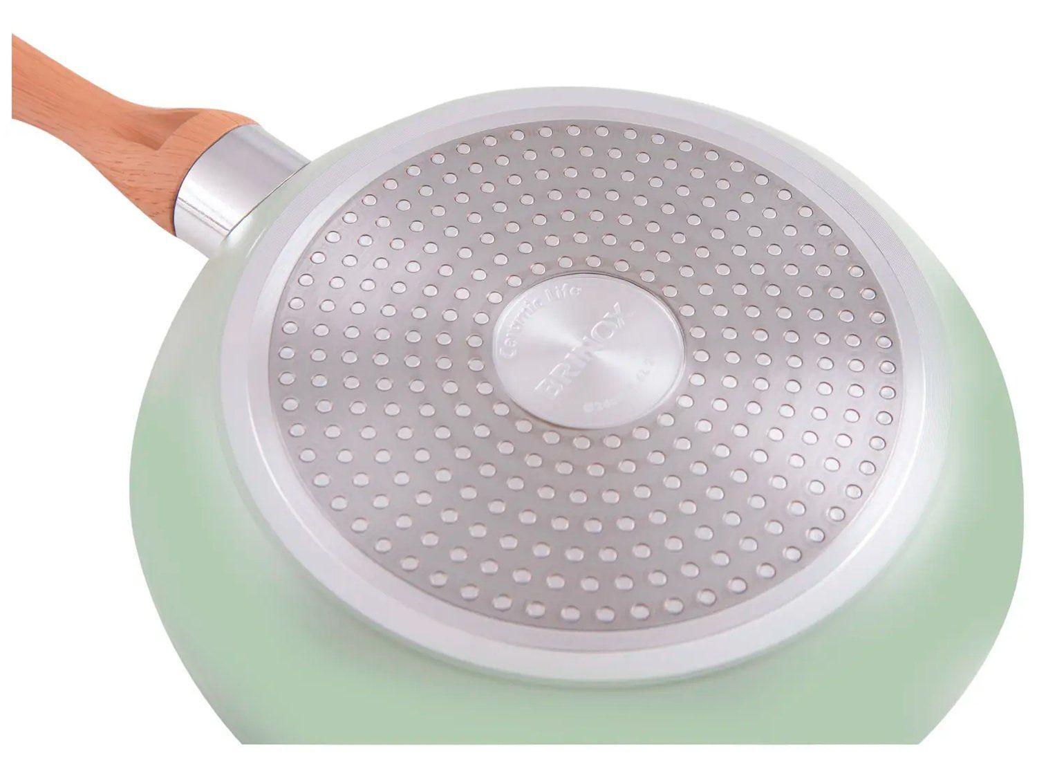 Jogo de Panelas Brinox Verde Pistache 5 Peças Optima Ceramic Life
