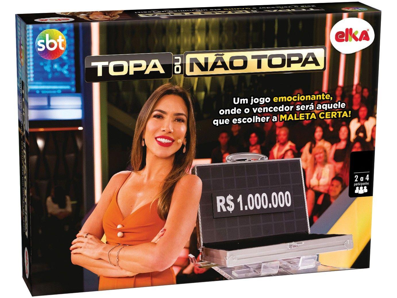 Jogo de Tabuleiro com Acessórios Topa ou Não Topa