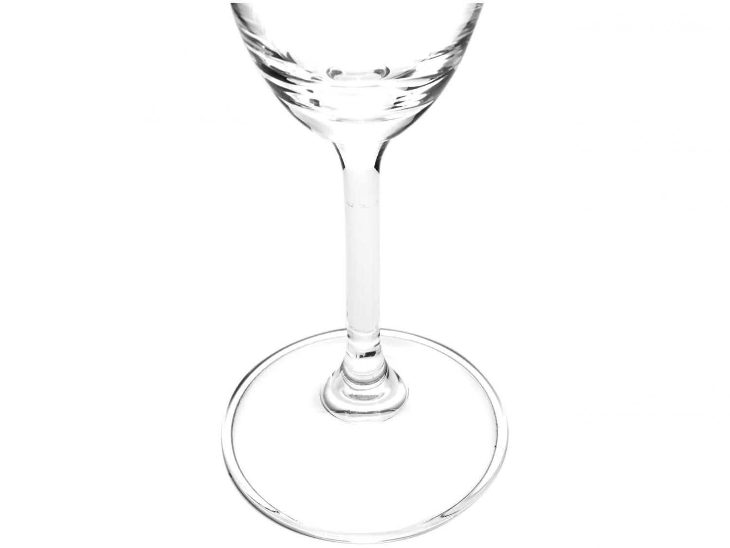Jogo de TaÃ§as para Champagne Vidro 6 PeÃ§as 220ml