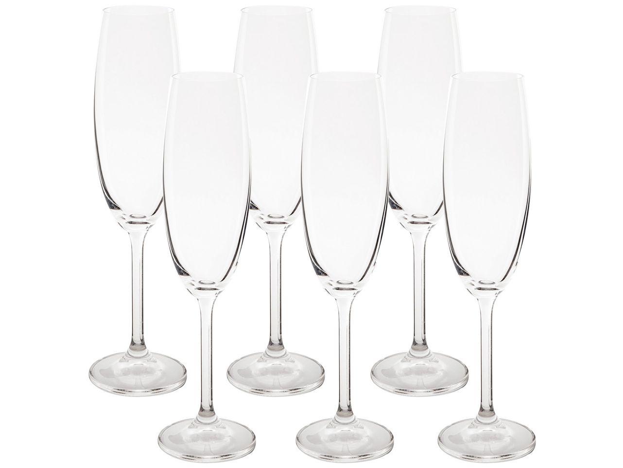 Jogo de Taças para Champanhe Cristal 220ml